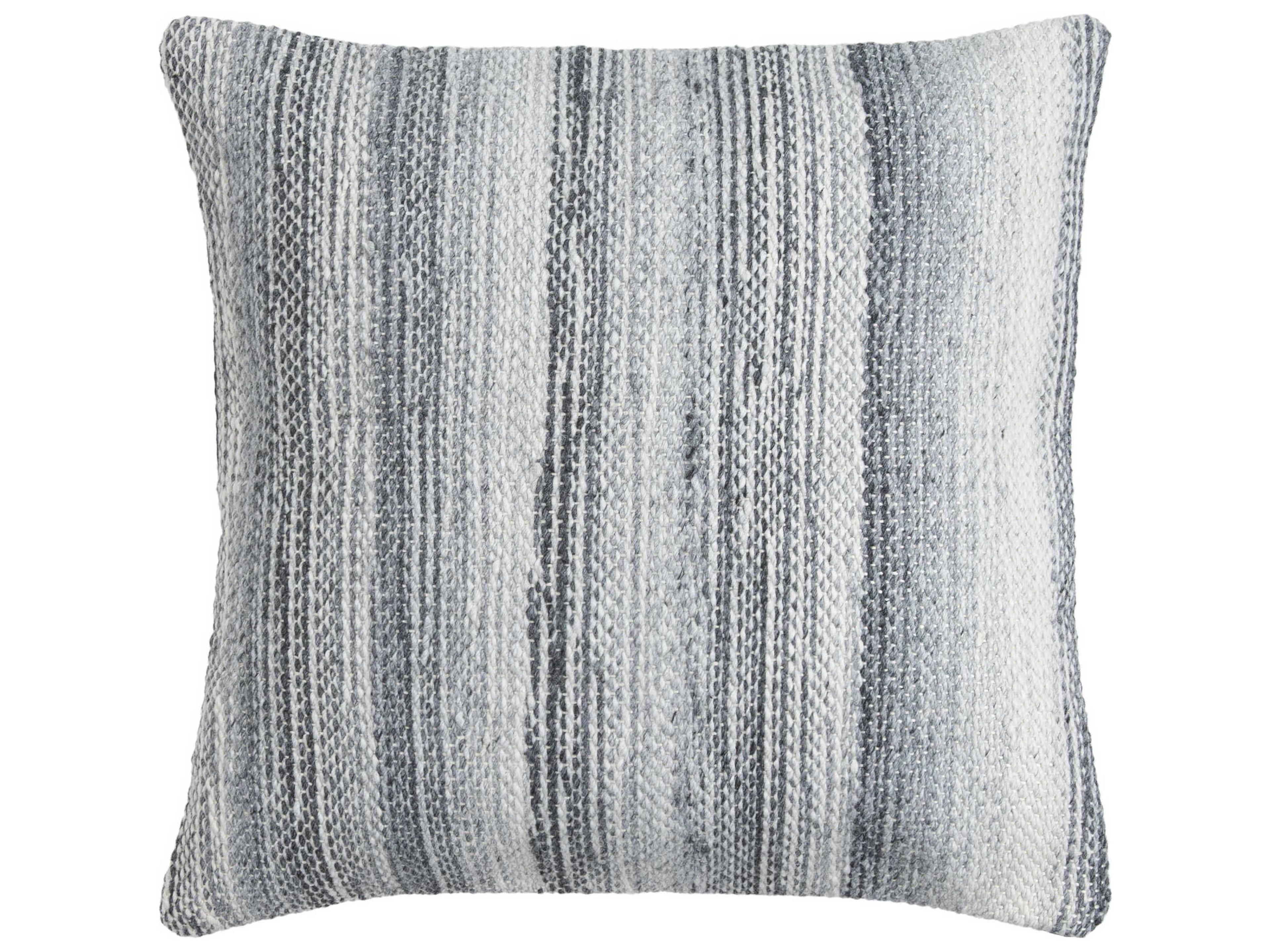 Surya Terrain Light Gray Pillow