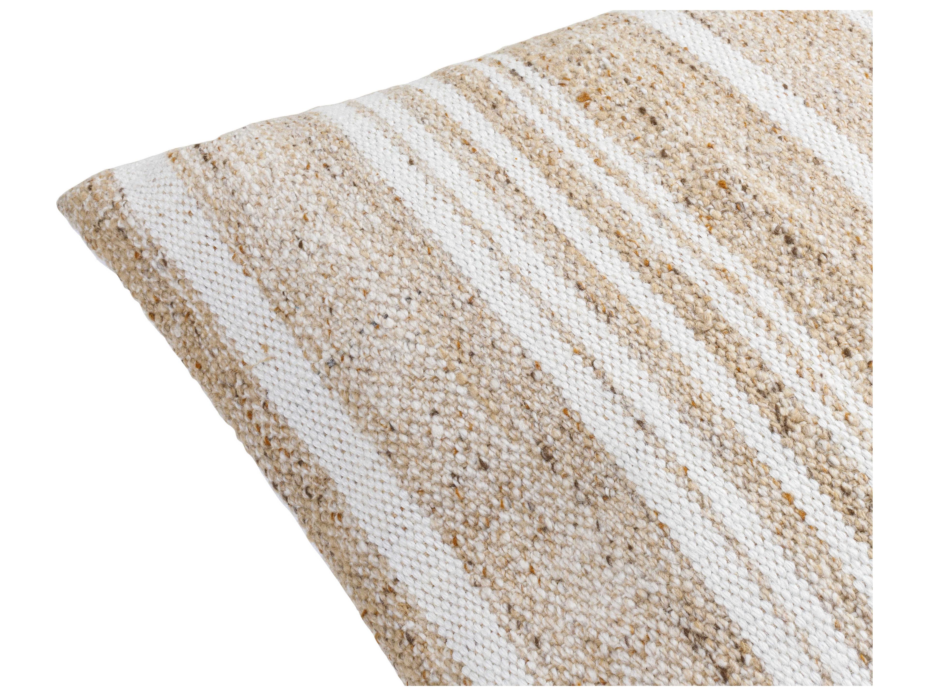 Surya Terrain Tan Pillow