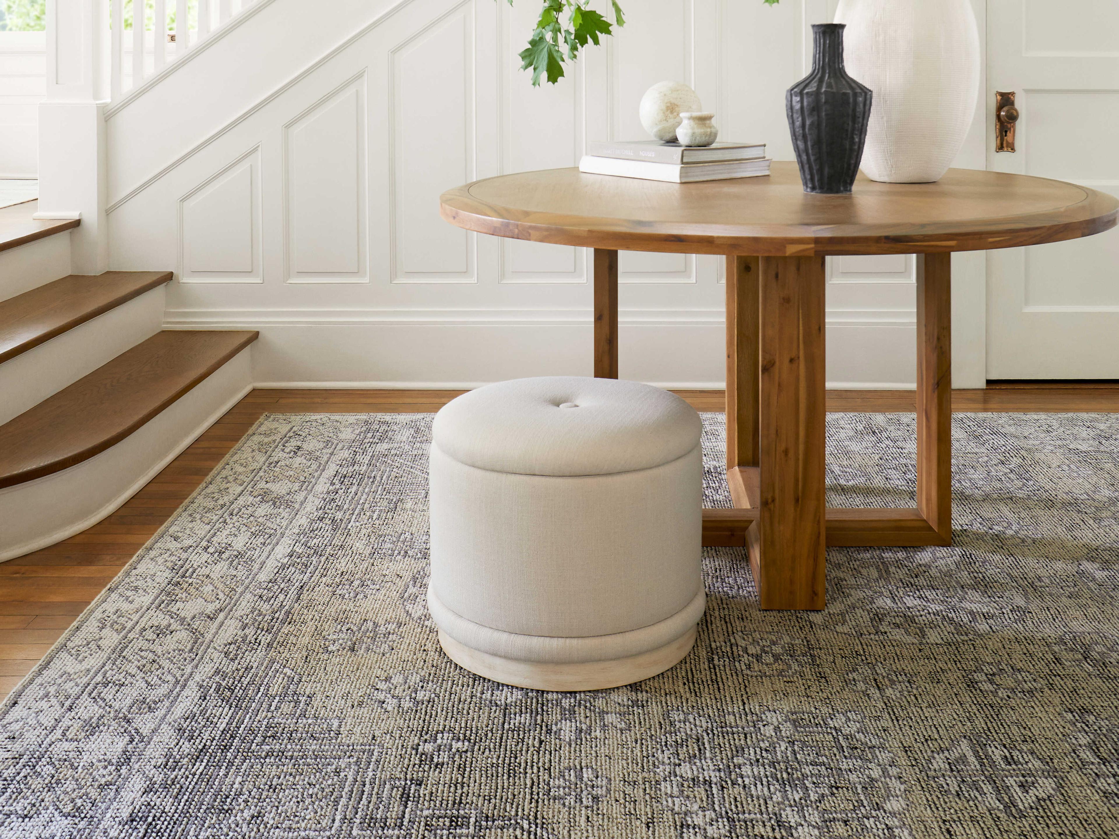 Surya Tulu Bordered Area Rug