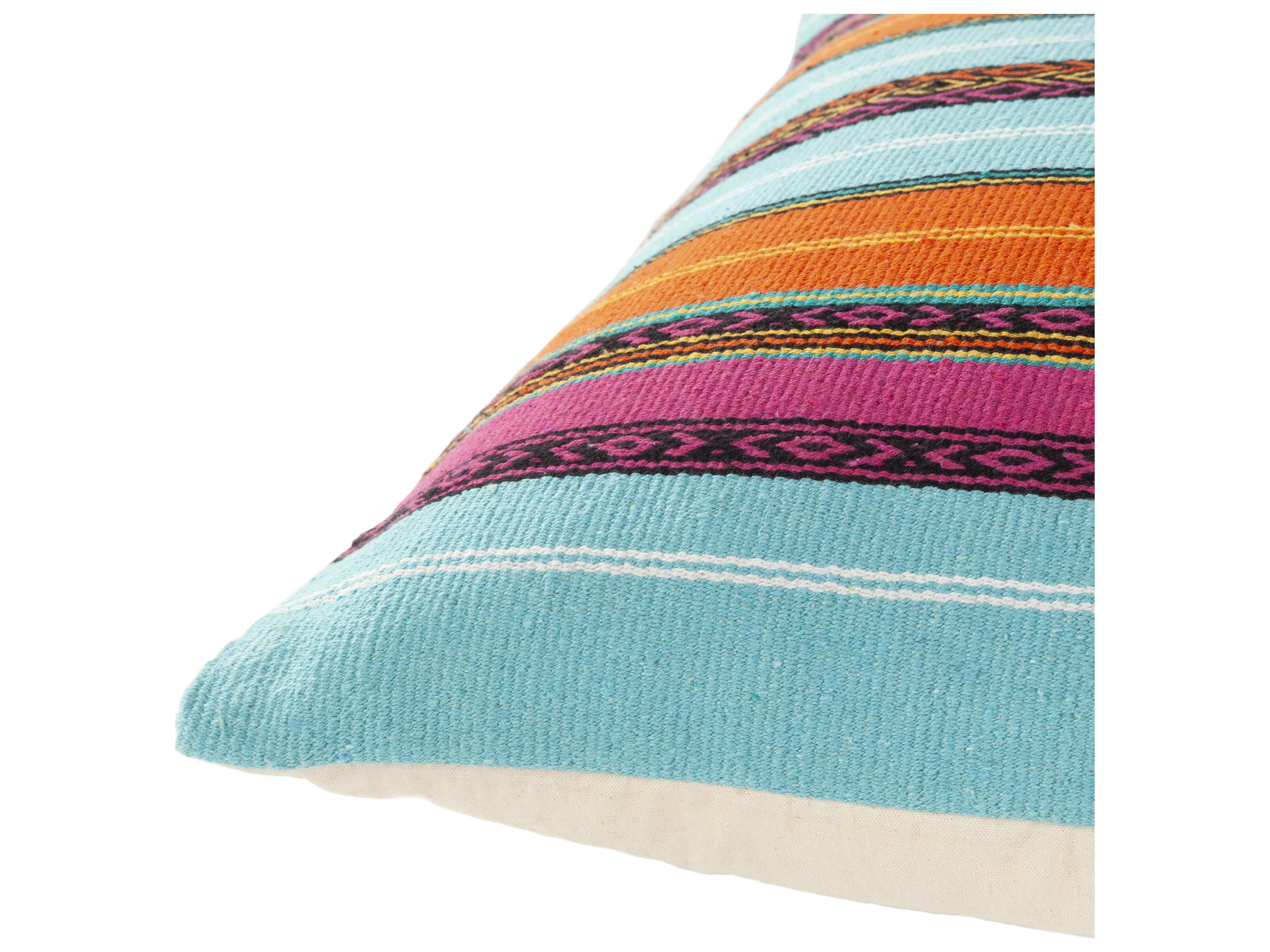 Surya Toluca Aqua Pillow