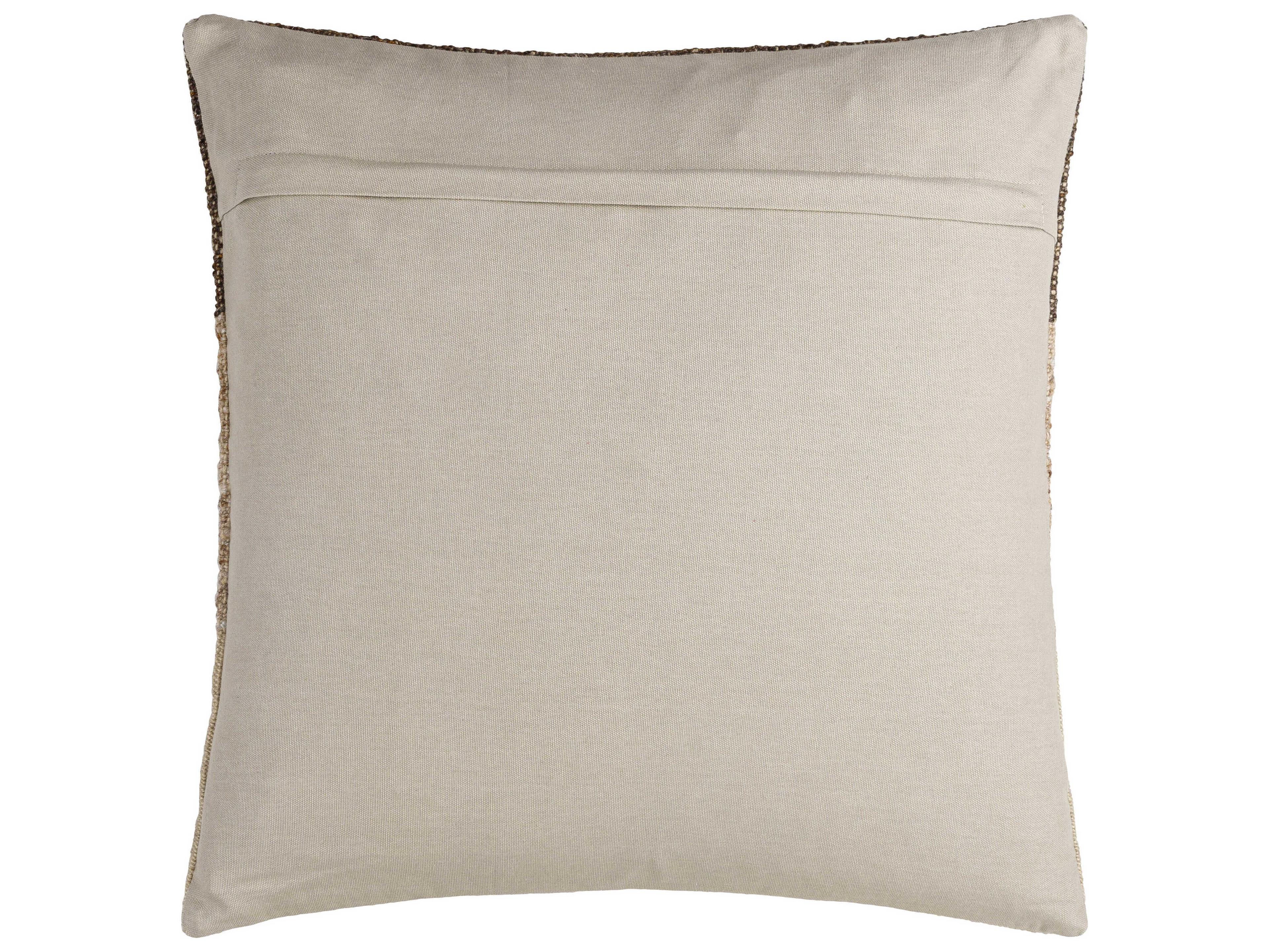 Surya Troposphere Dark Brown Pillow