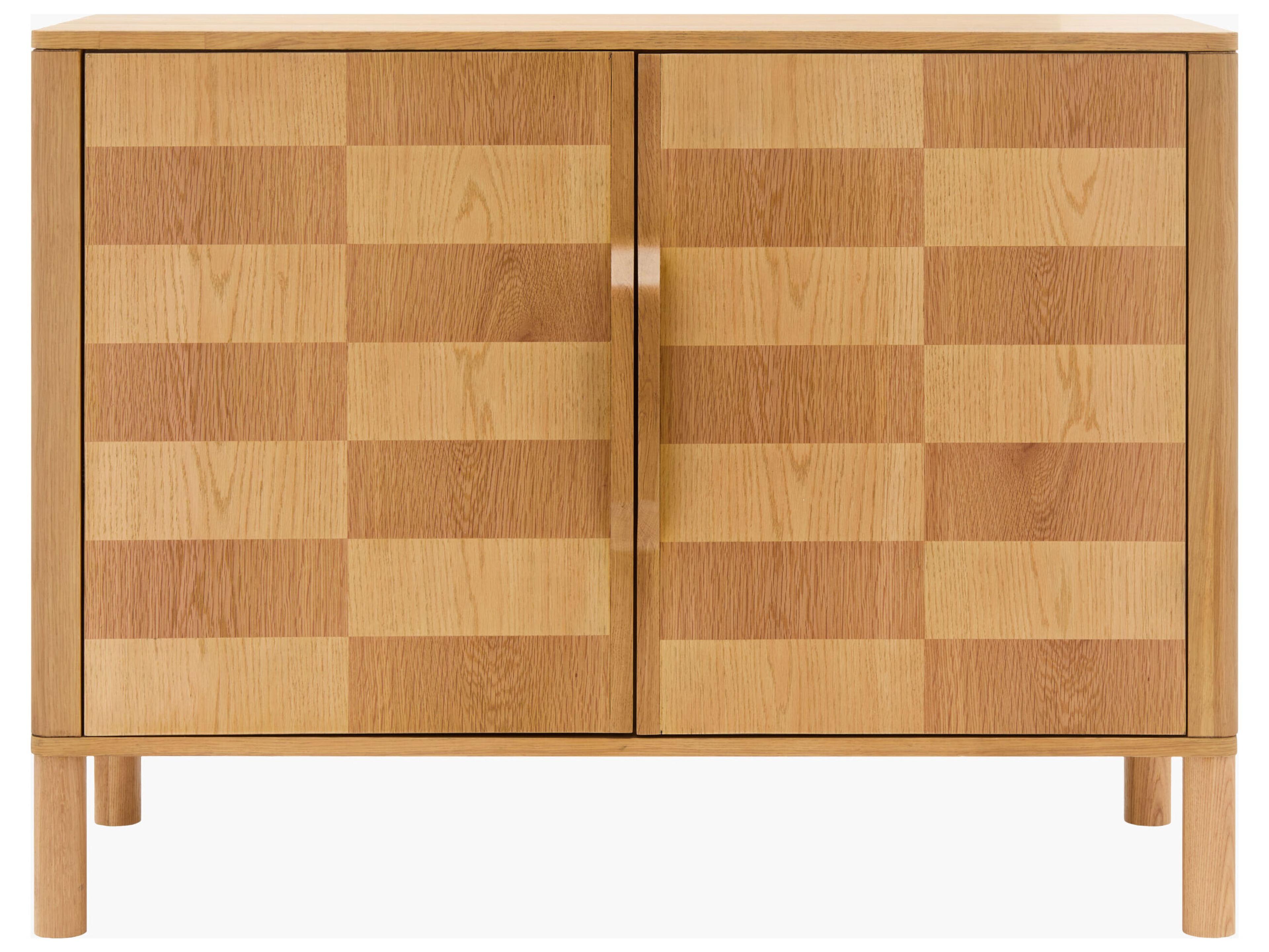 Surya Tessell Brown Dark Oak Wood Accent Chest