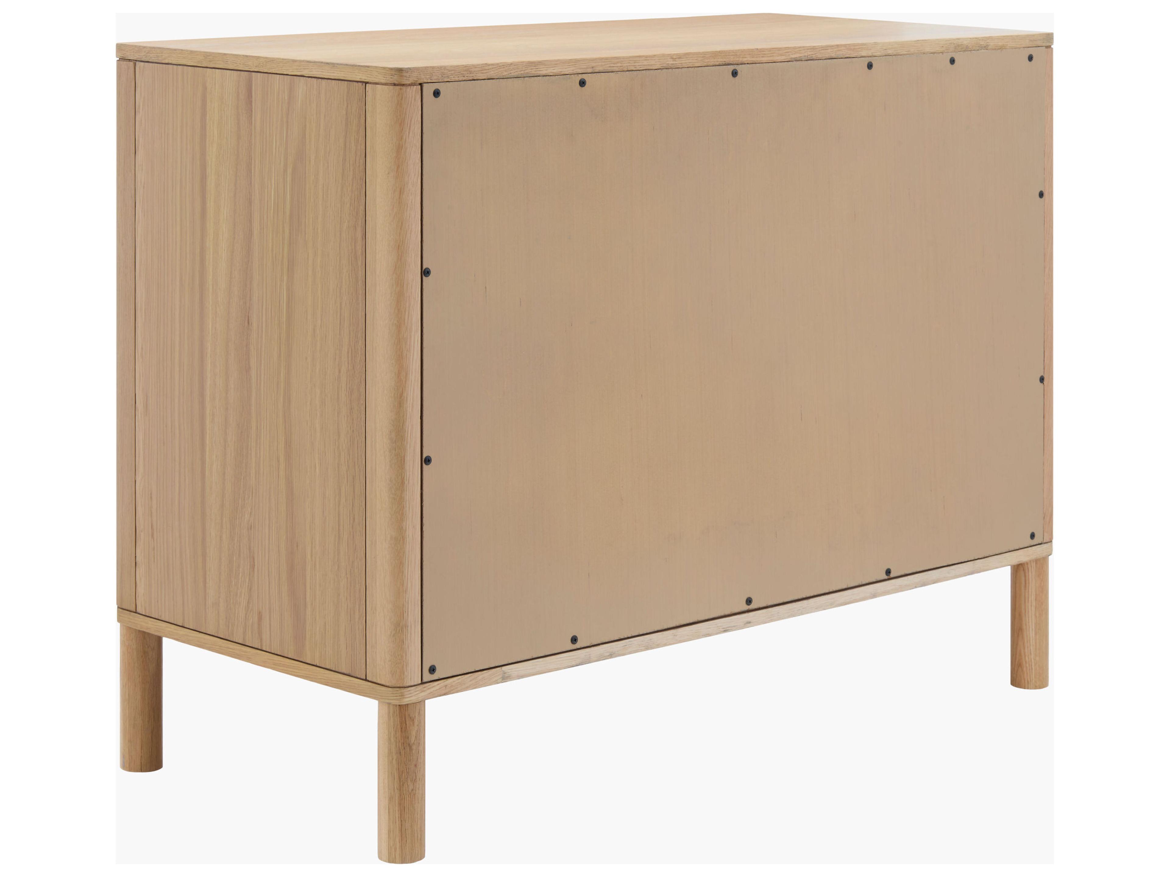 Surya Tessell Brown Dark Oak Wood Accent Chest