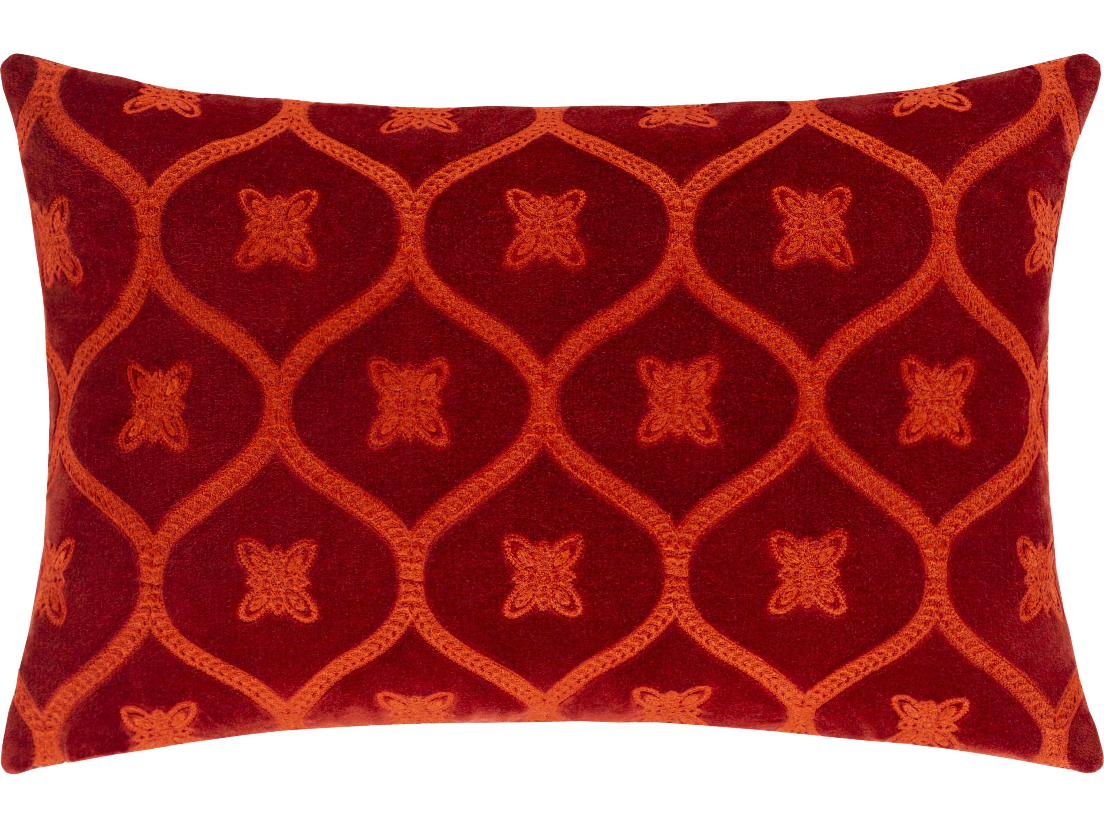 Surya Toulouse Rust Pillow