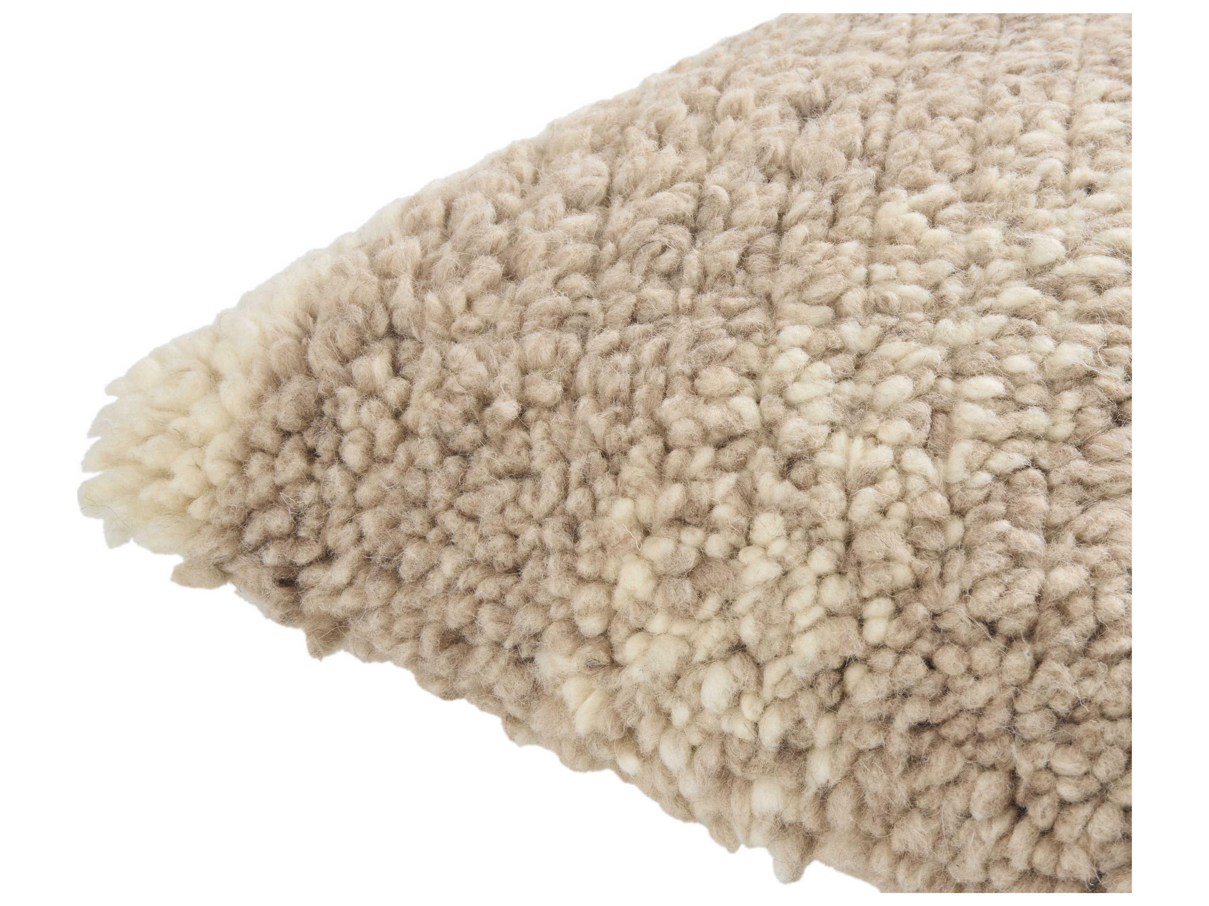 Surya Lucas Beige Pillow