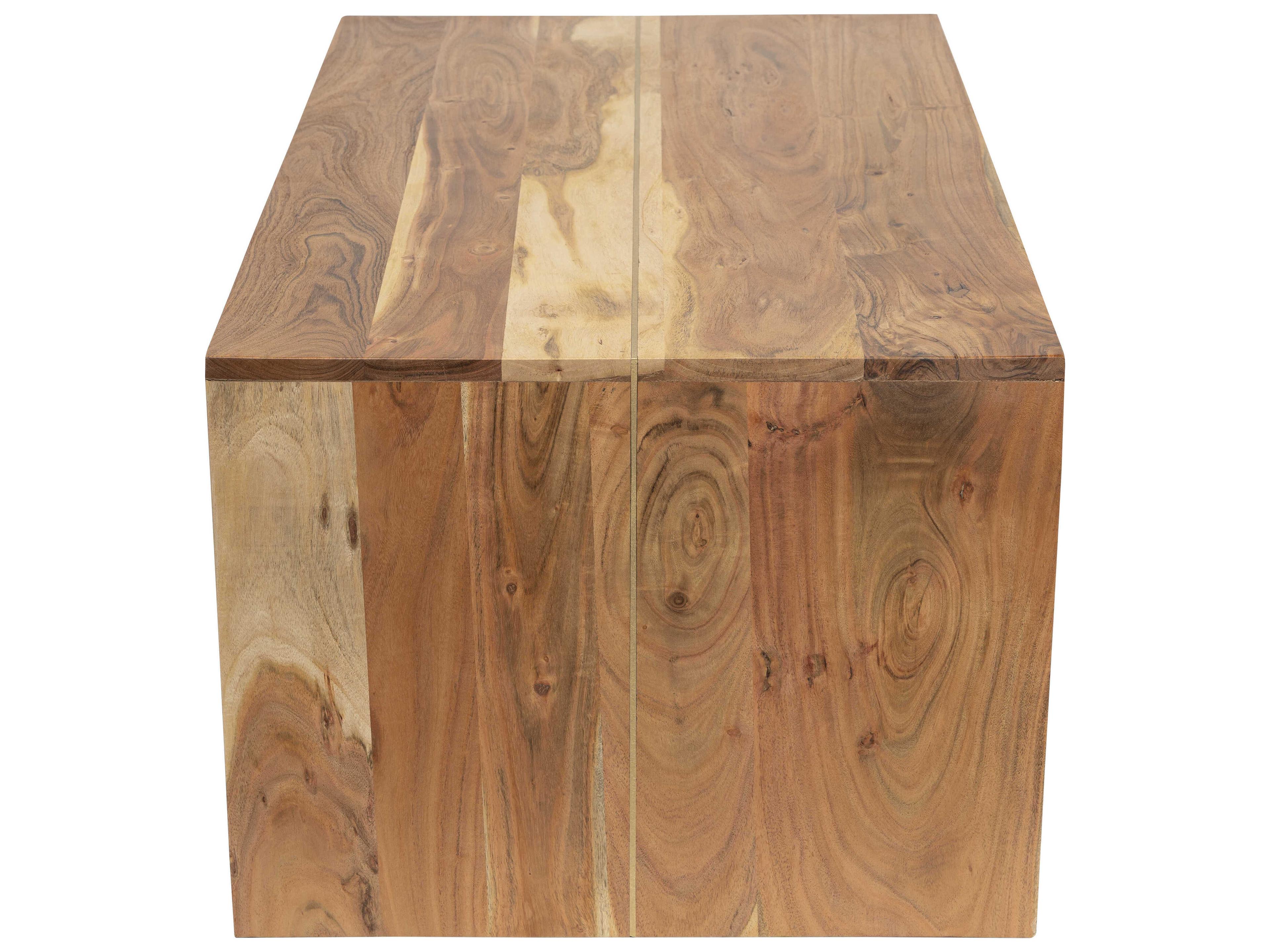 Surya Umaid Rectangular Wood Brown Coffee Table