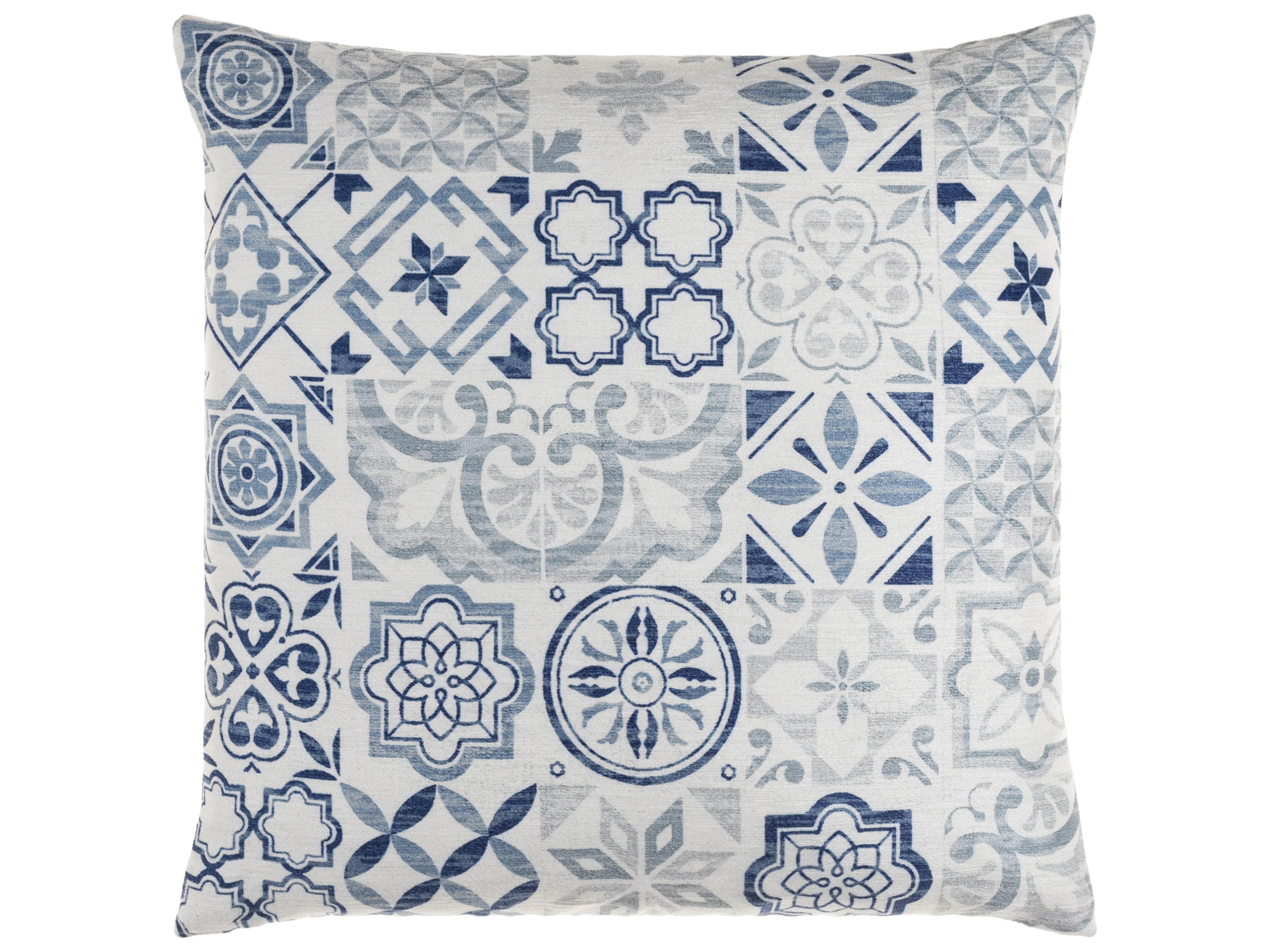 Surya Valla Light Slate Pillow