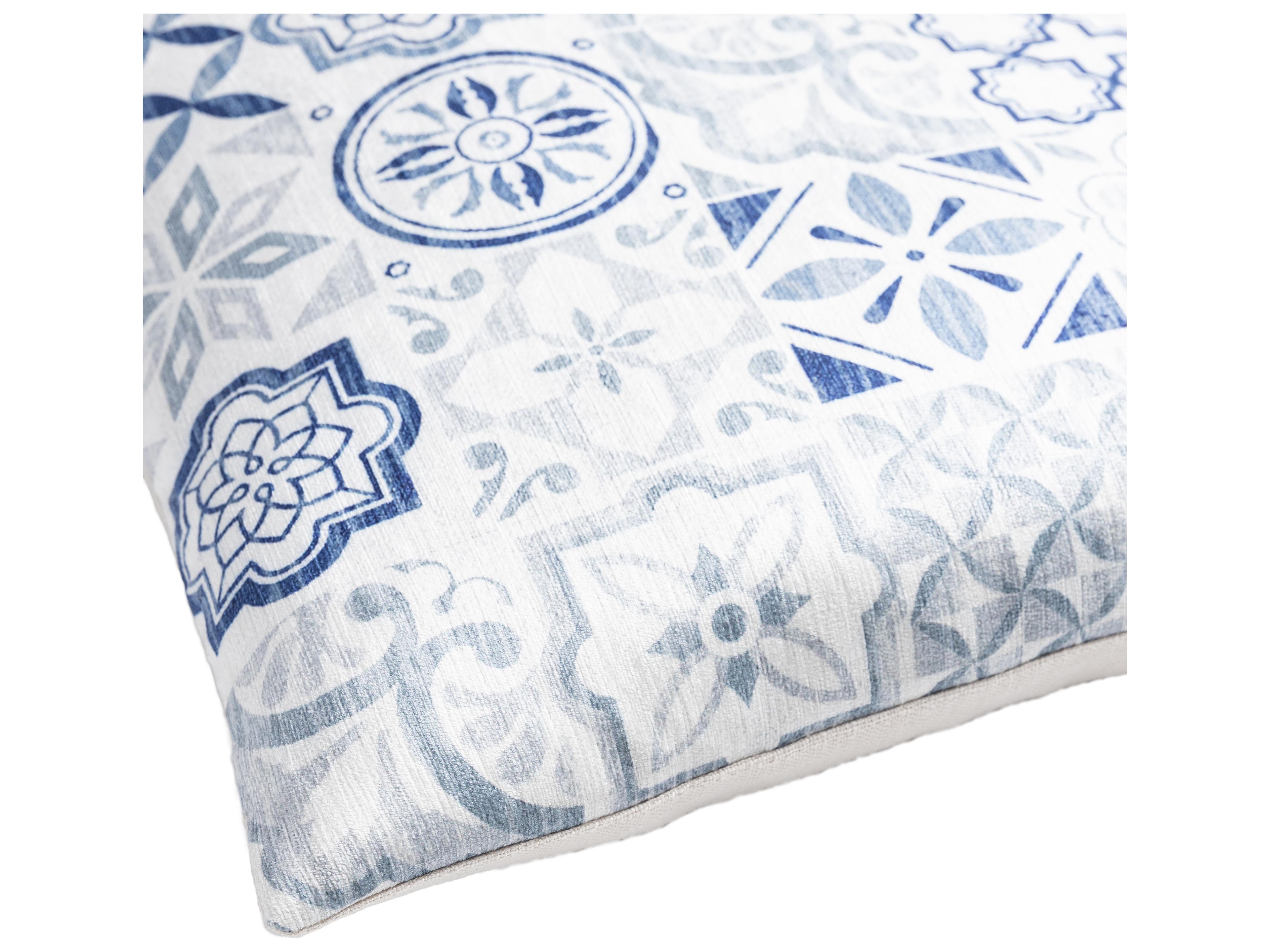 Surya Valla Light Slate Pillow