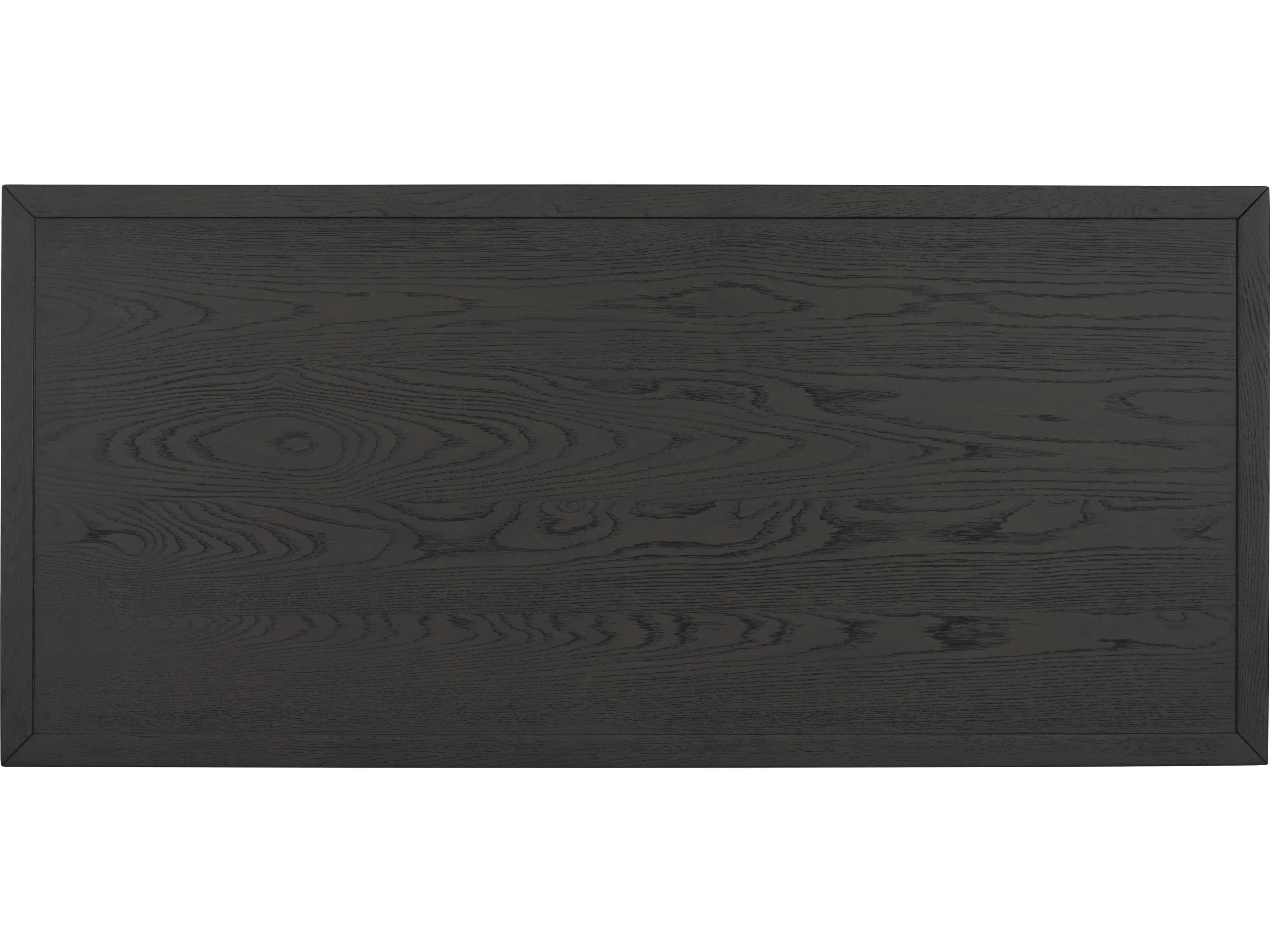 Surya Vansaar Rectangular Wood Black Coffee Table