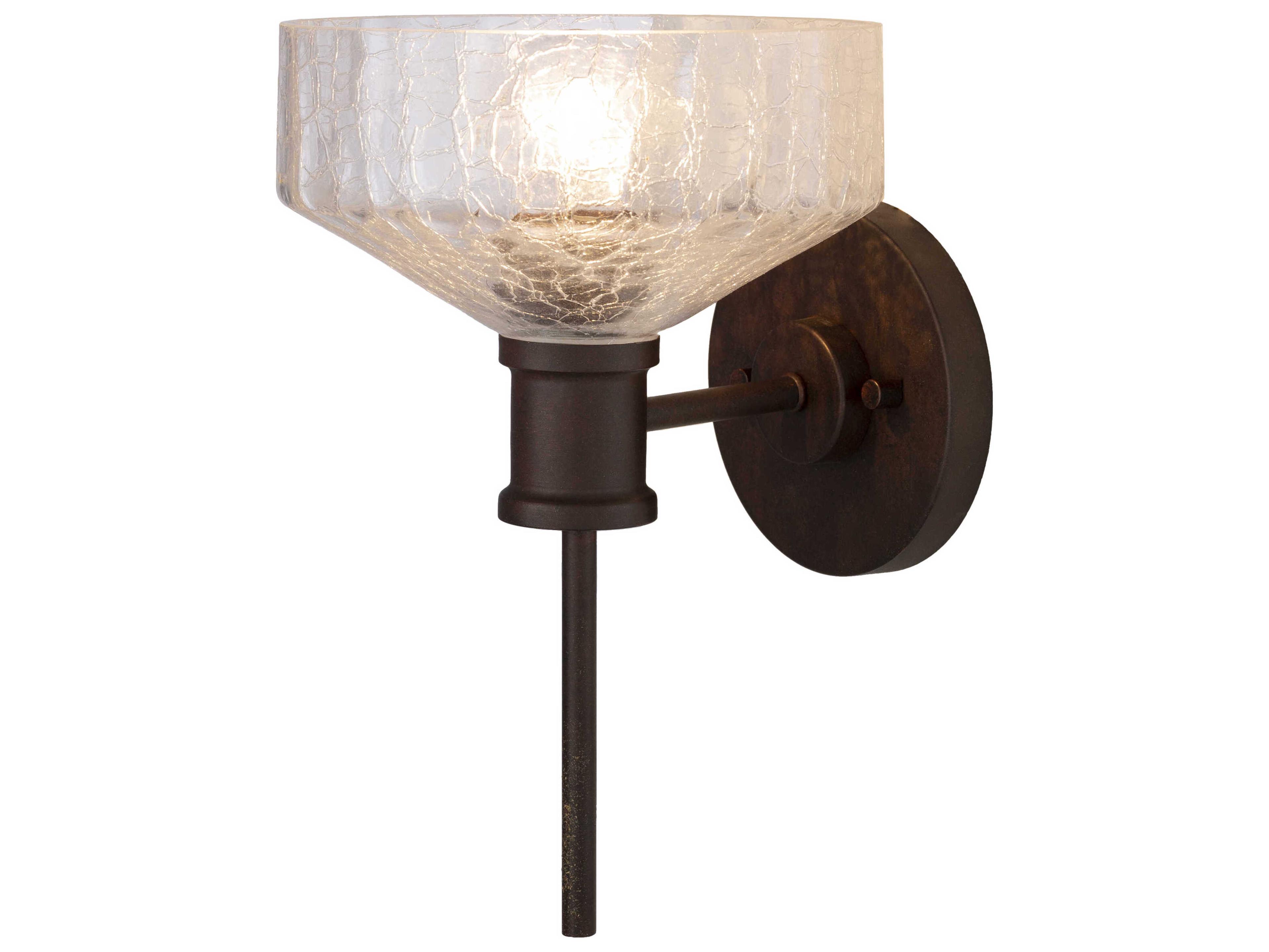 Vinnie 1-Light Brown Wall Sconce
