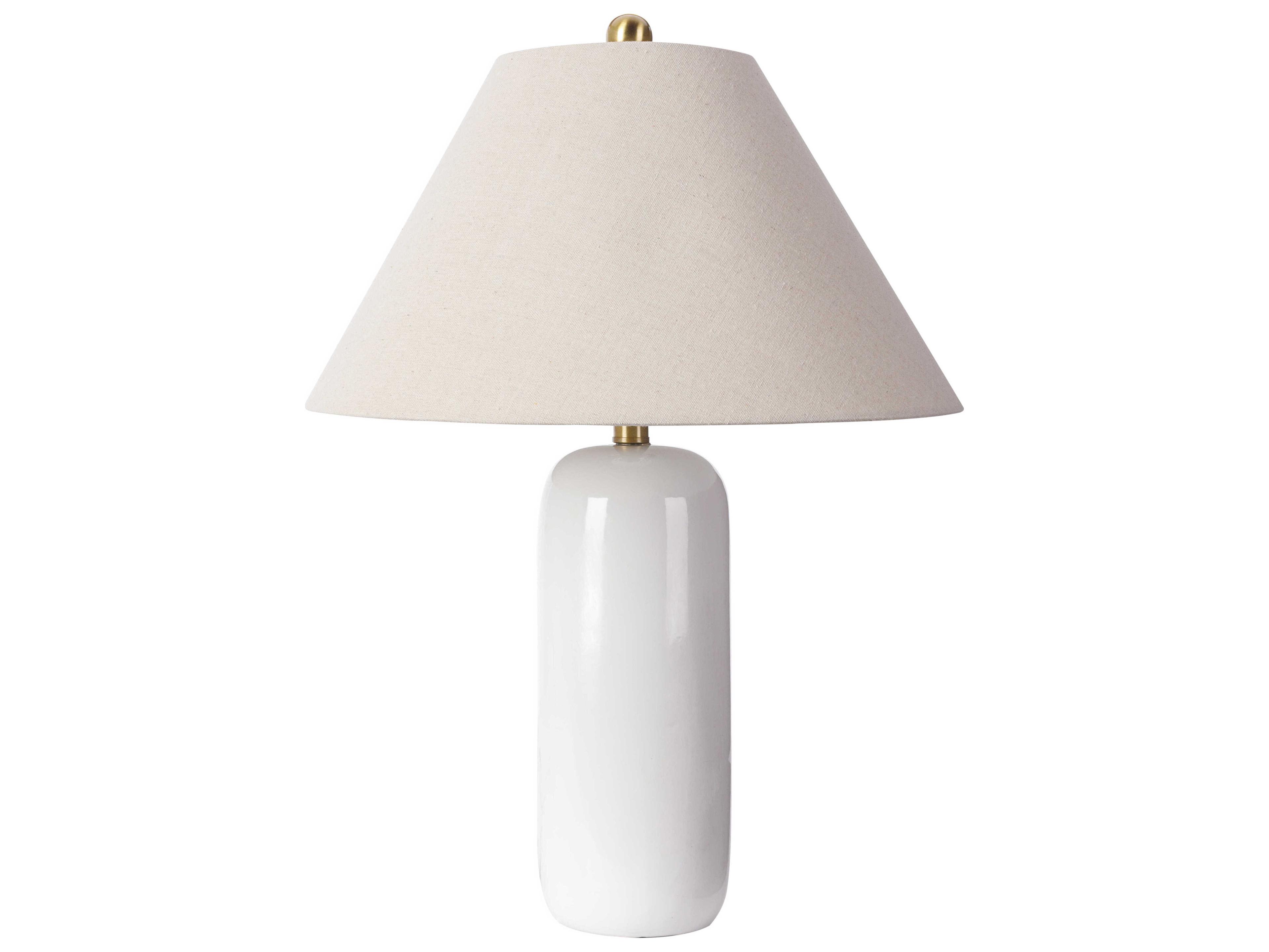 Viper White Buffet Lamp