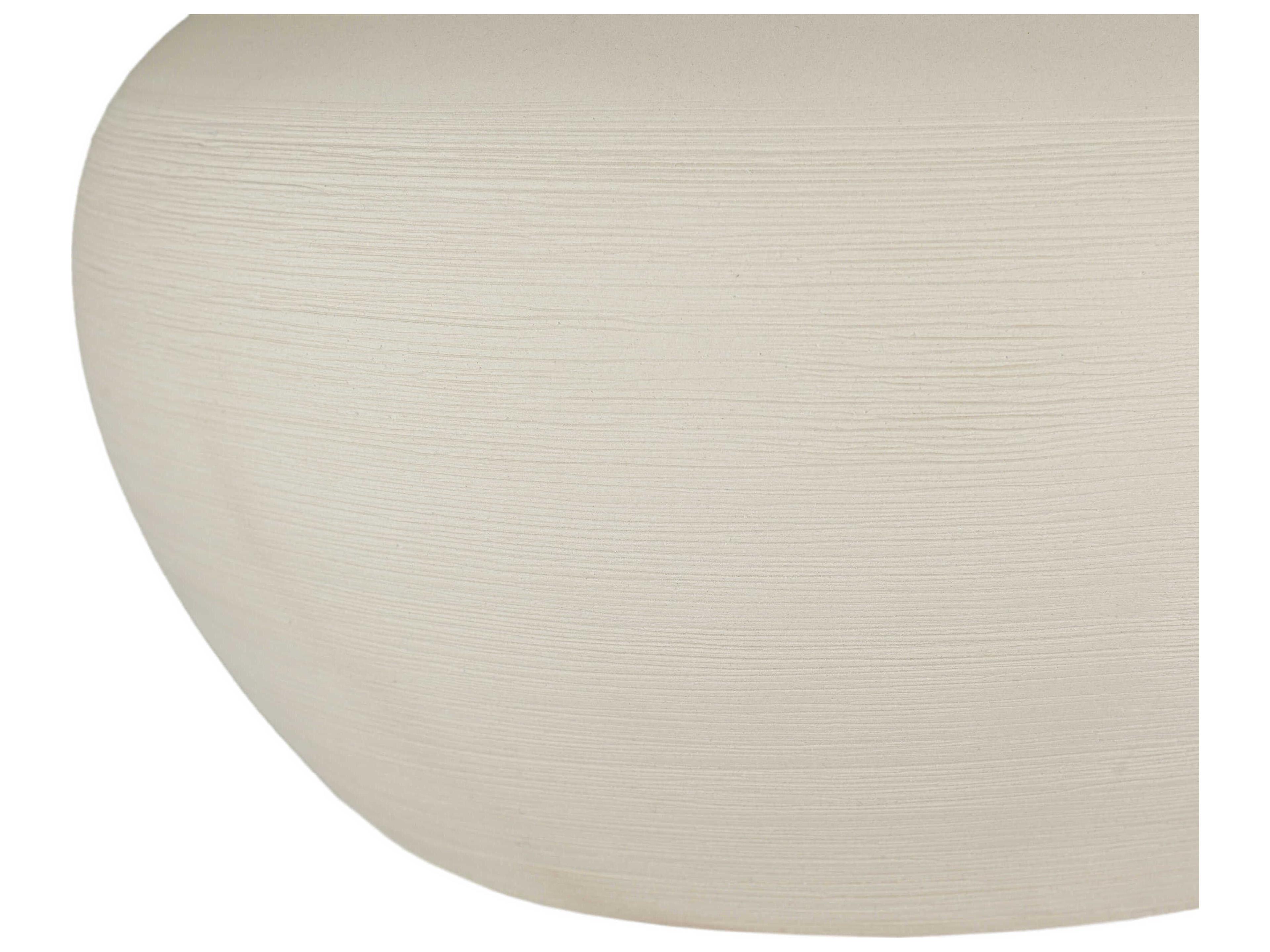 Surya Warren Cream Ivory Linen Off White Buffet Lamp