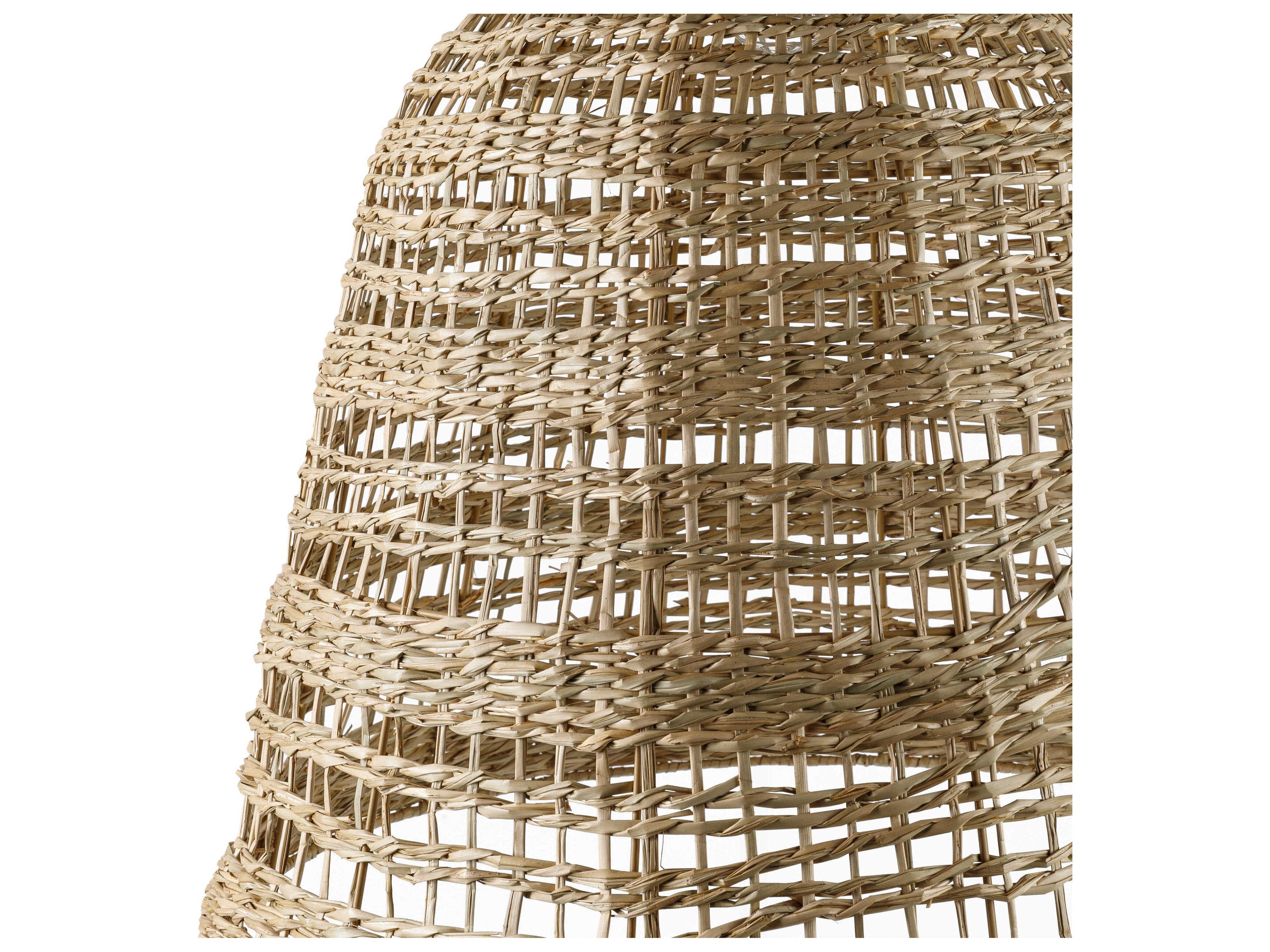 Surya Windsong 1-Light Black Brown Pendant