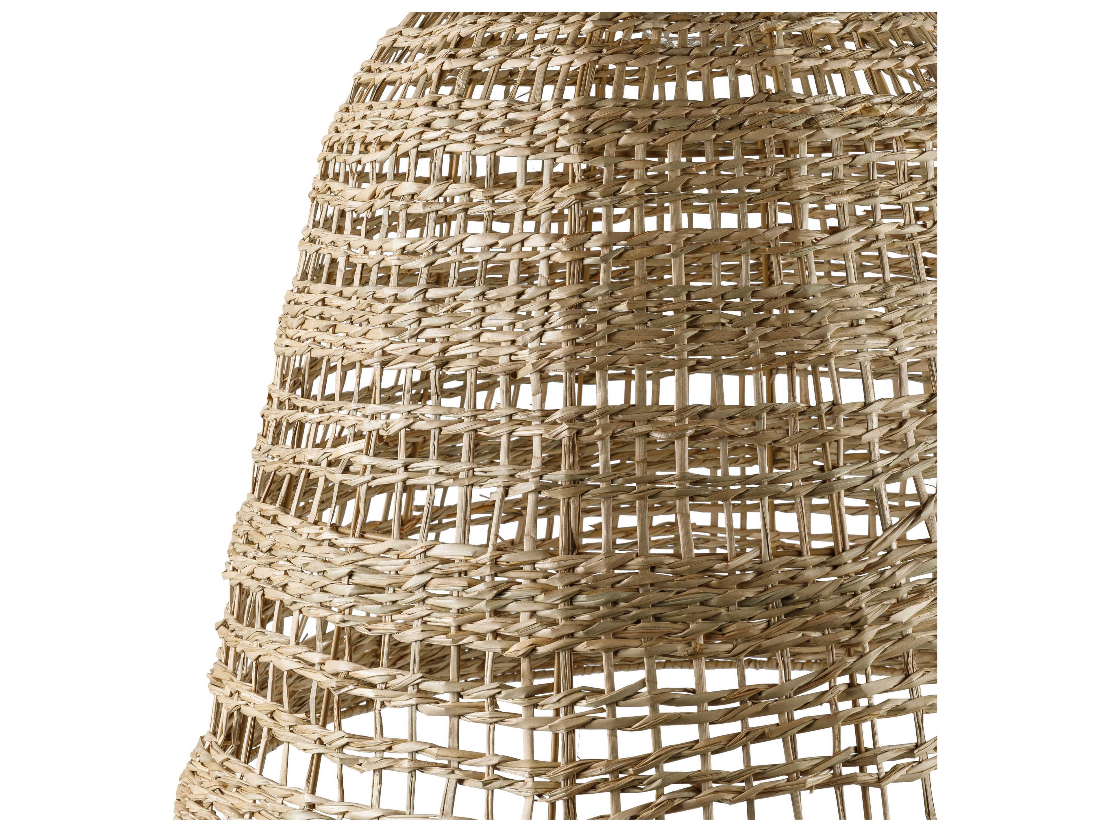 Surya Windsong 1-Light Black Brown Pendant