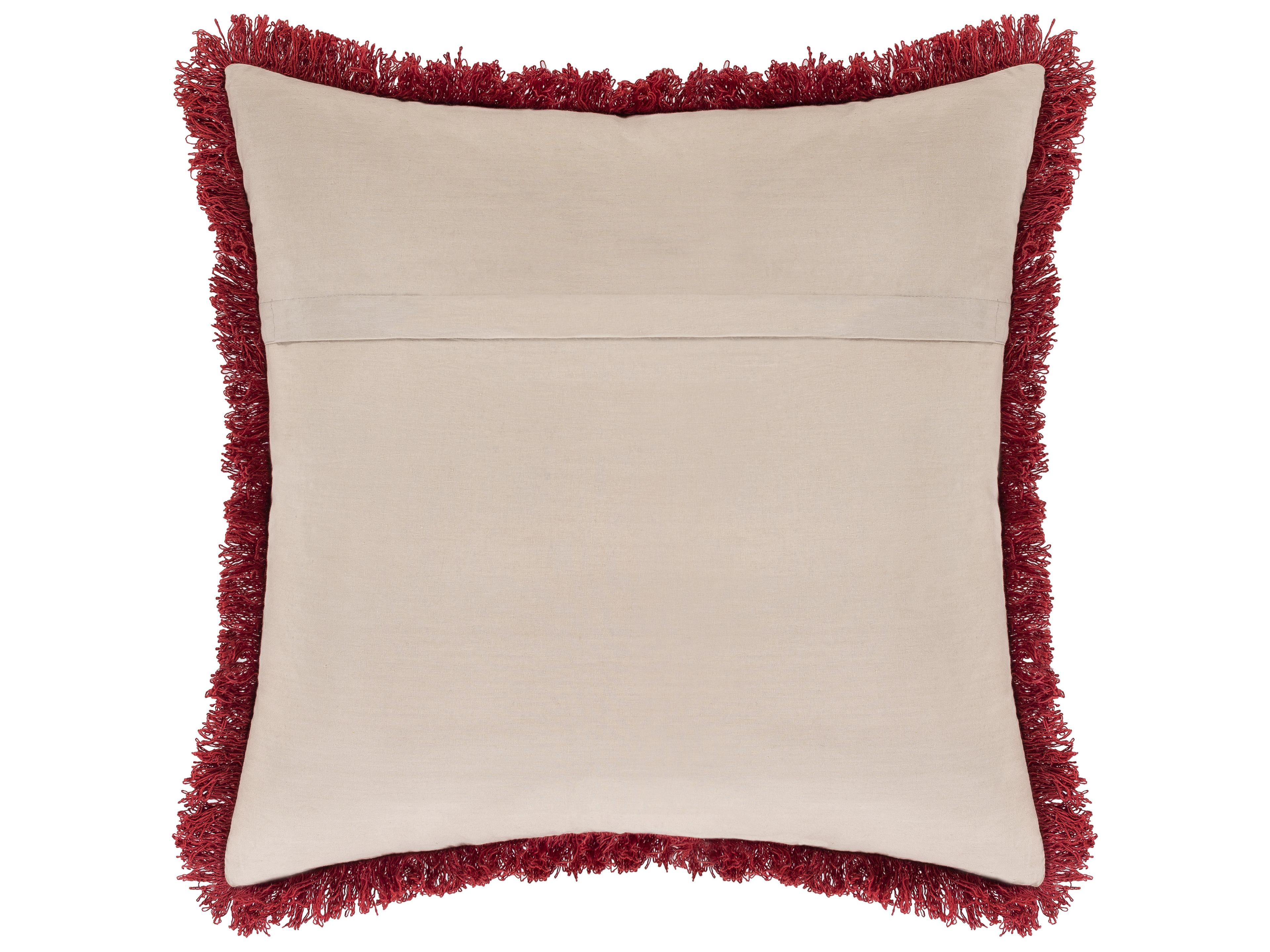 Surya Walai Red Pillow