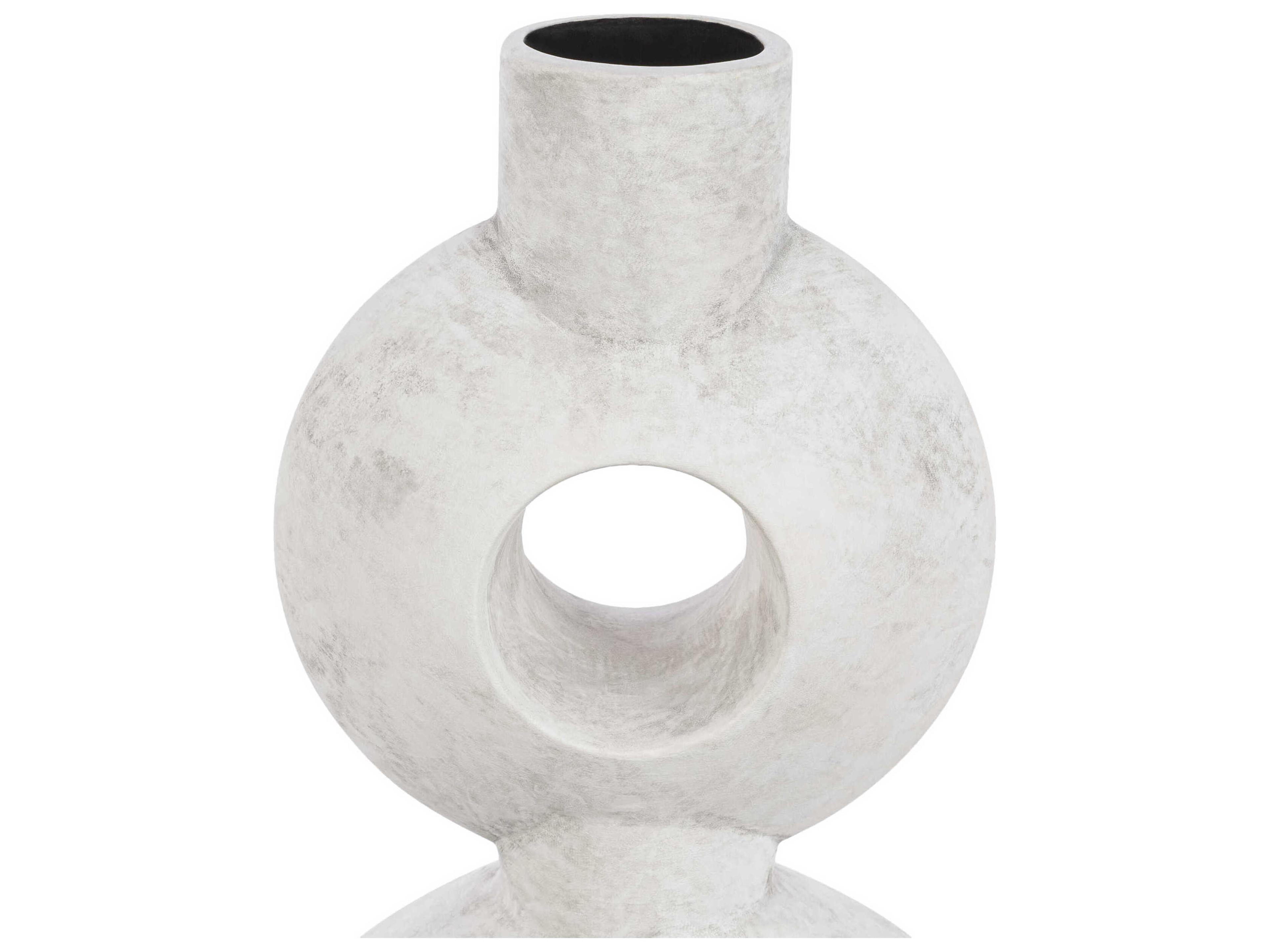 Surya Yagya White Vase