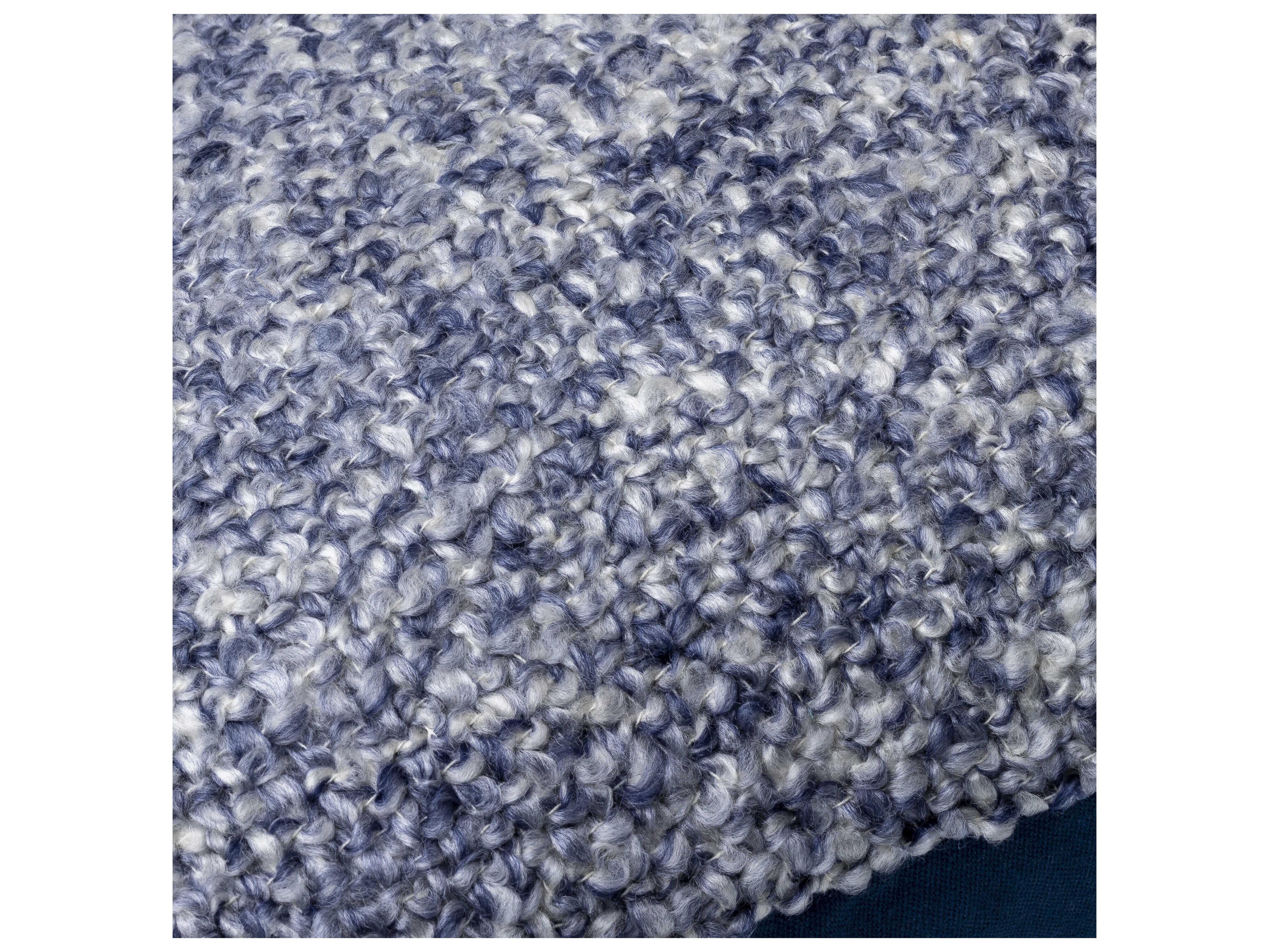 Surya Yarns Denim Blue Pillow