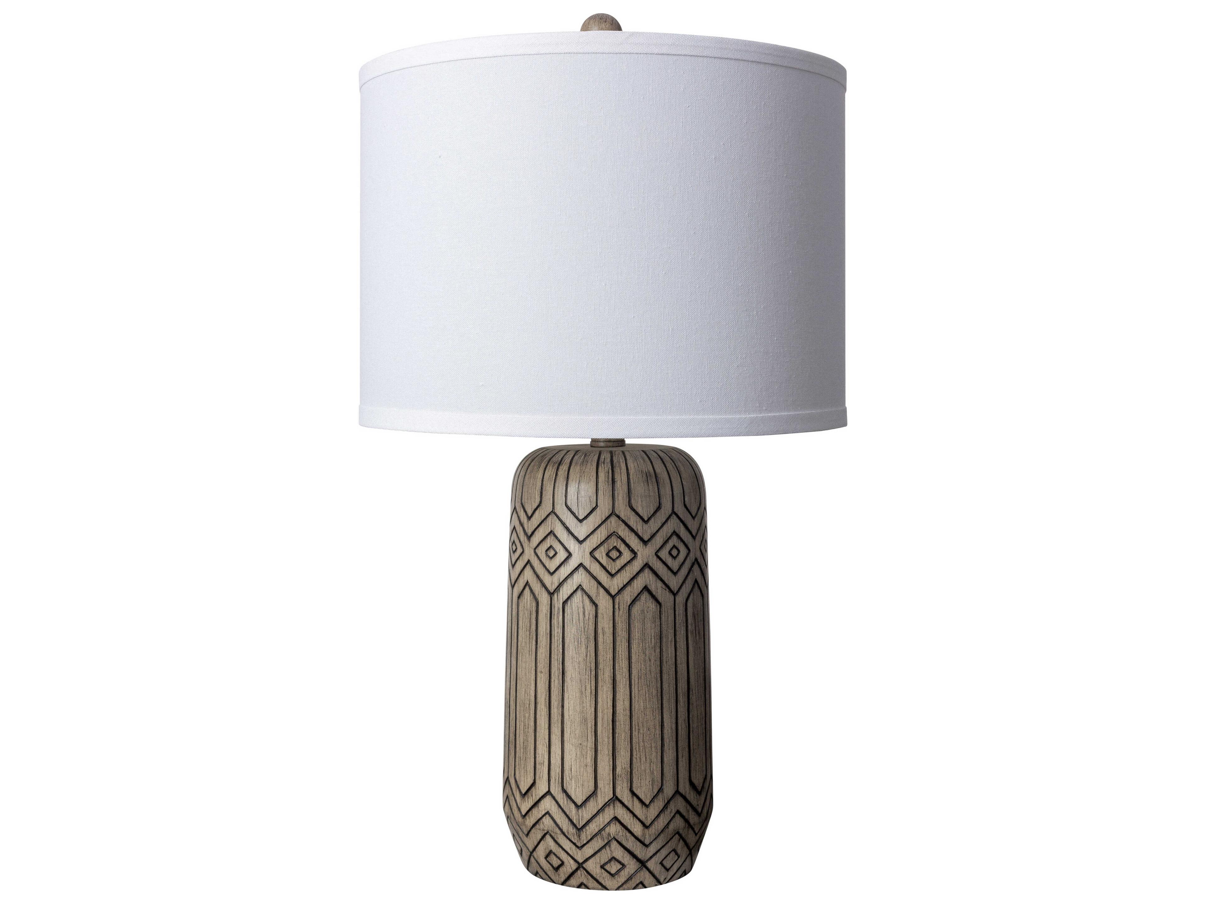 Zigmund Brown Buffet Lamp