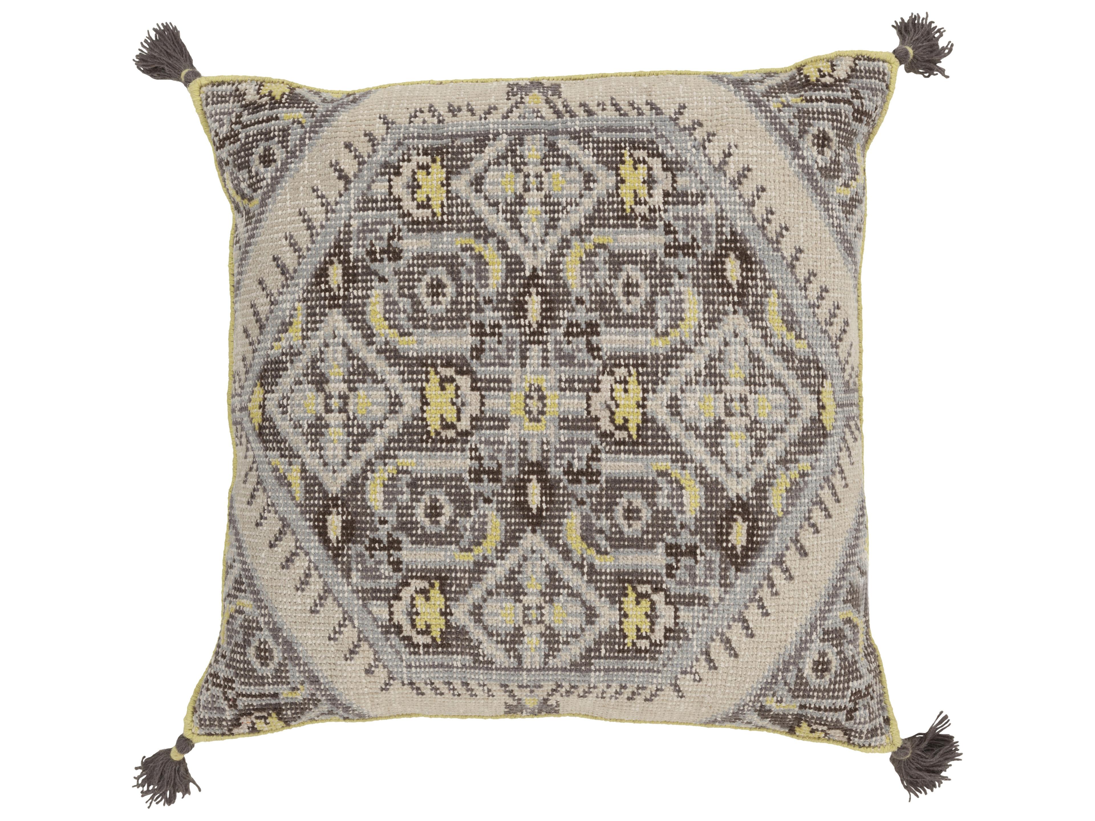 Zahra Charcoal Pillow