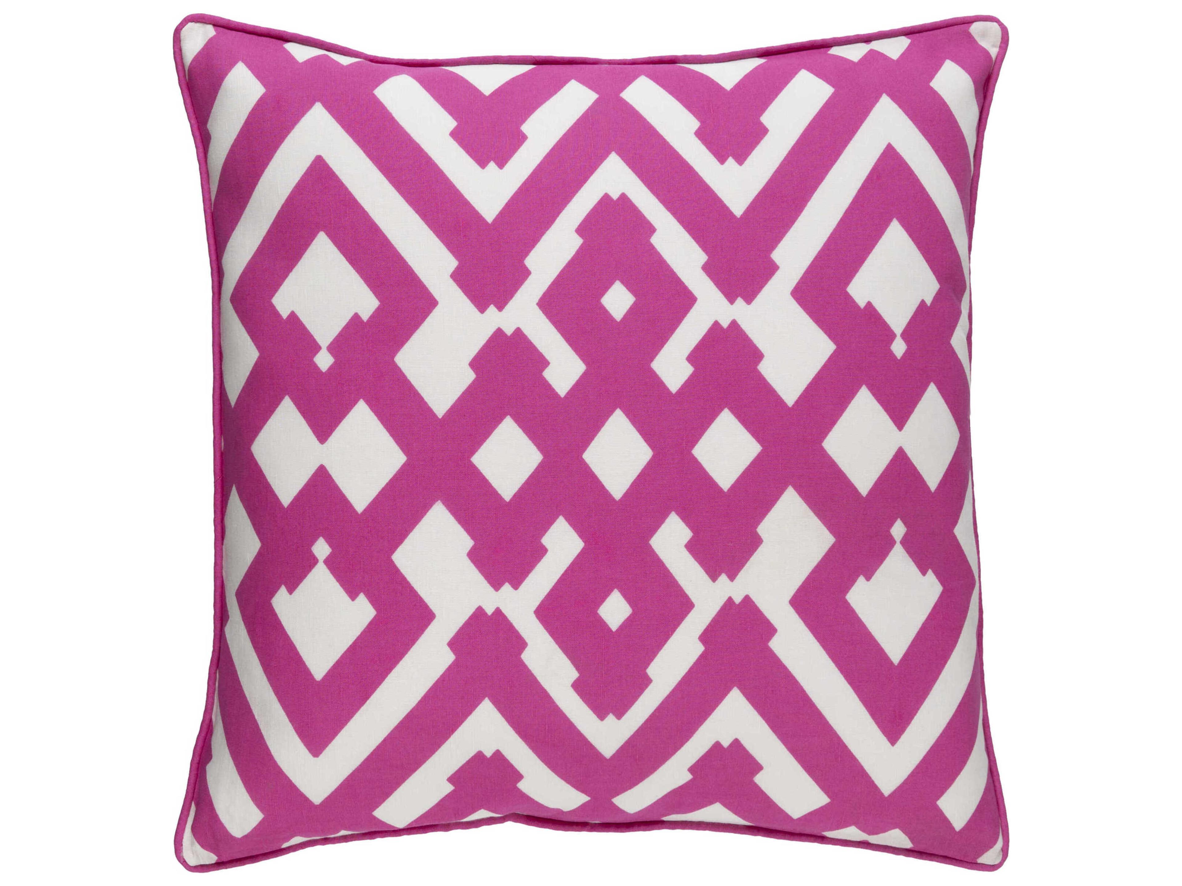 Zig Zag Magenta Pillow