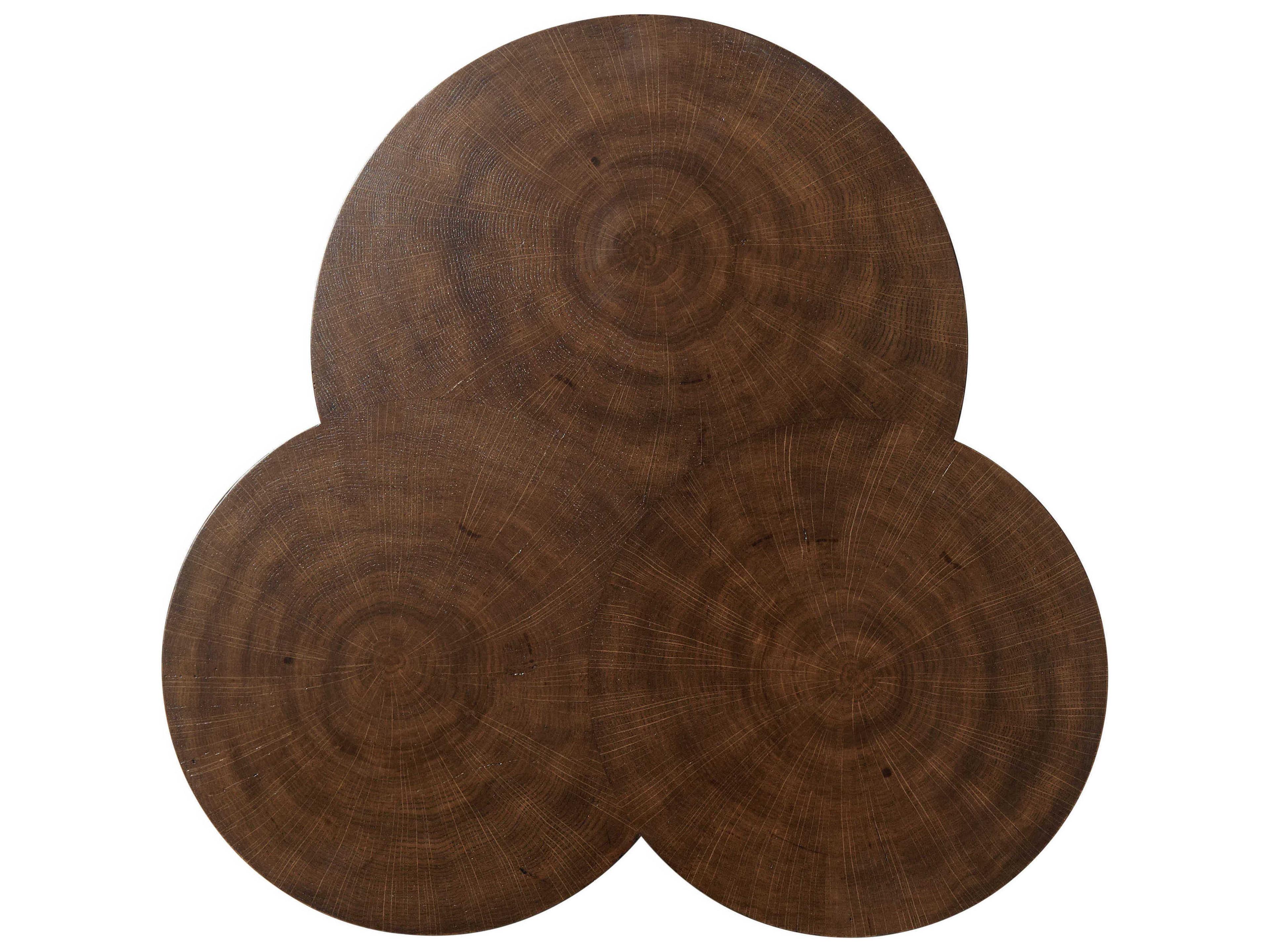 Theodore Alexander Wood Cob End Table