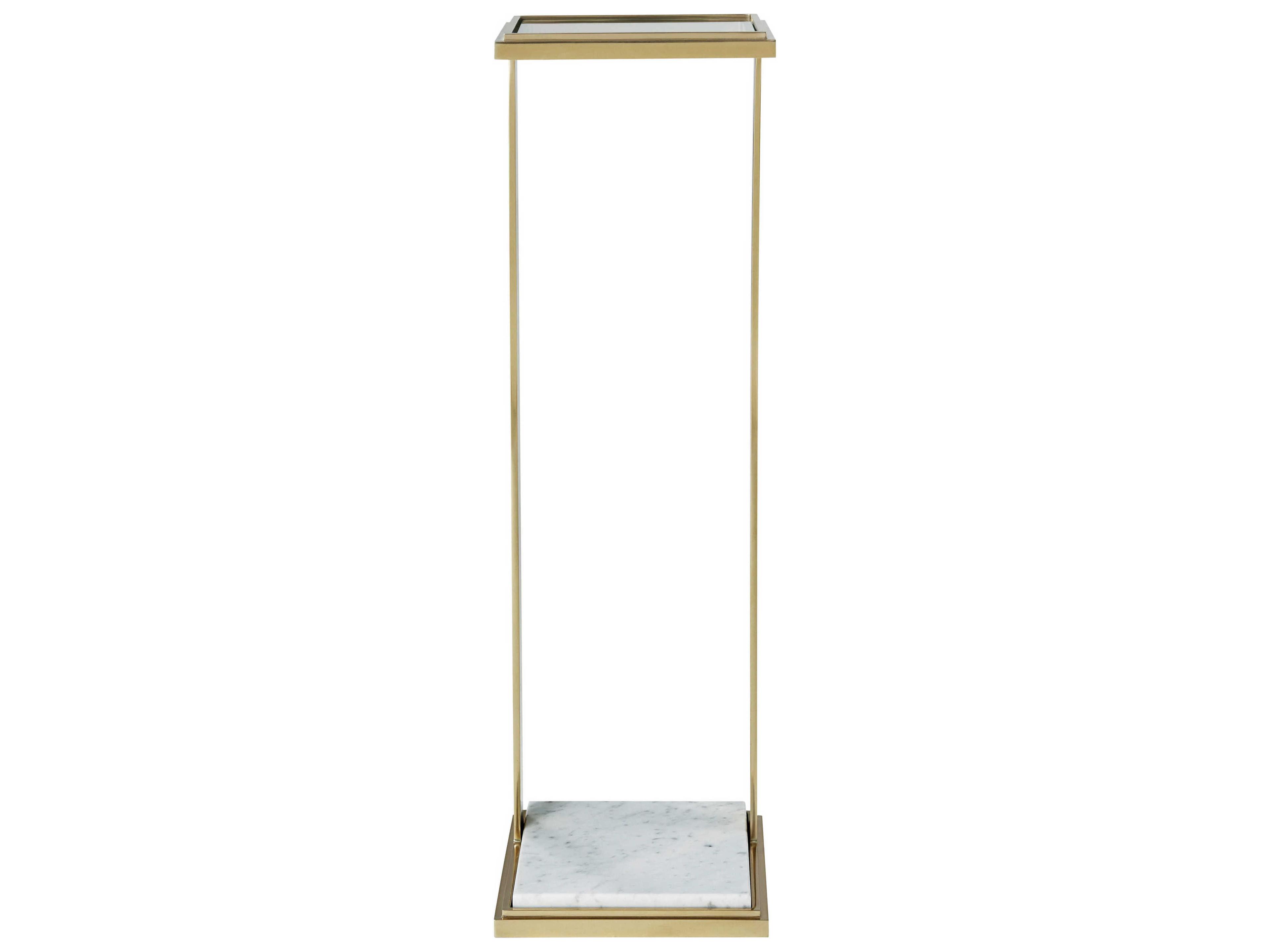 Theodore Alexander Oasis 8" Rectangular Glass End Table