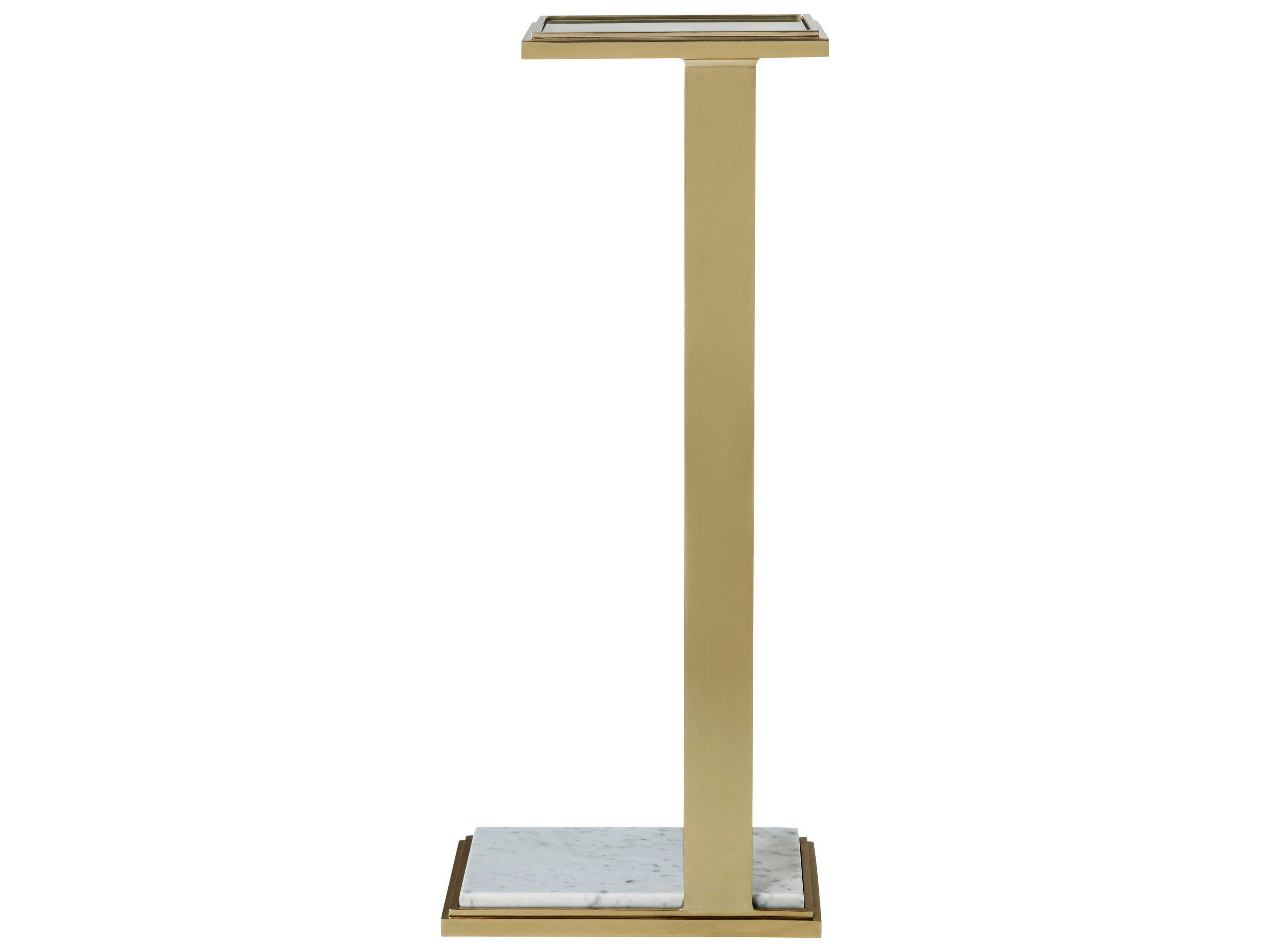 Theodore Alexander Oasis 8" Rectangular Glass End Table