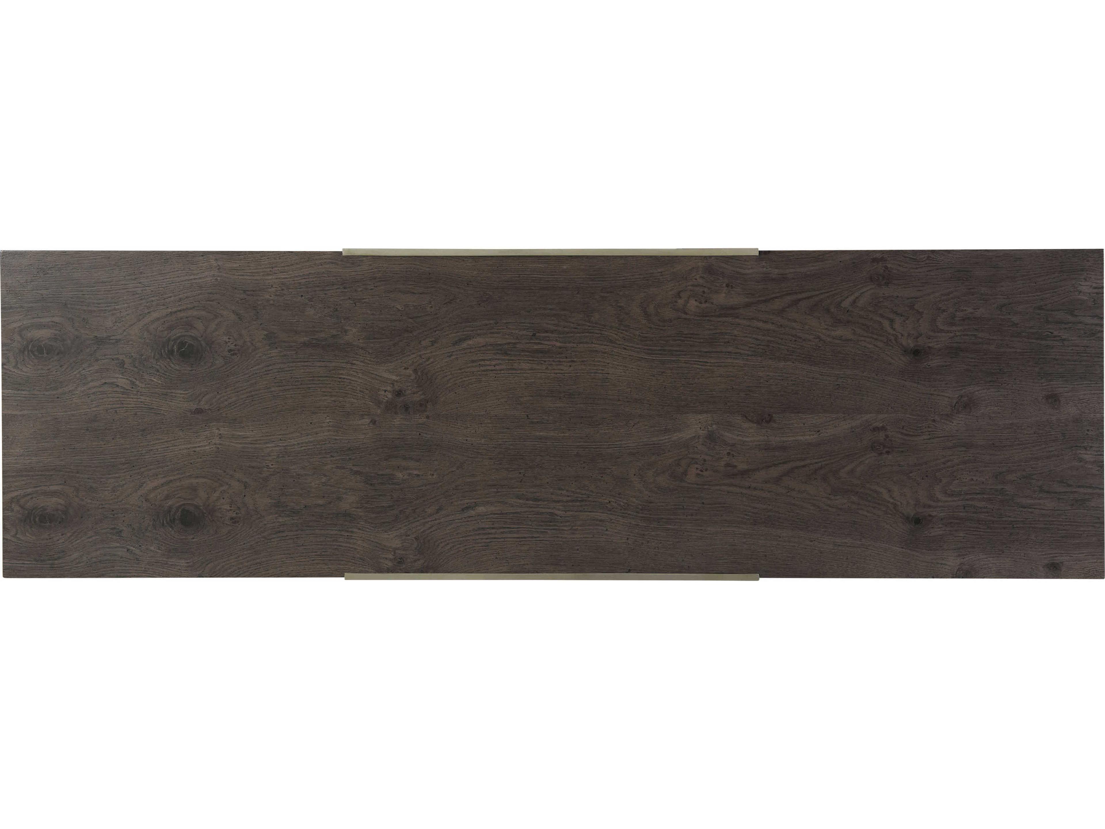 Theodore Alexander Rectangular Wood Smokehouse Console Table