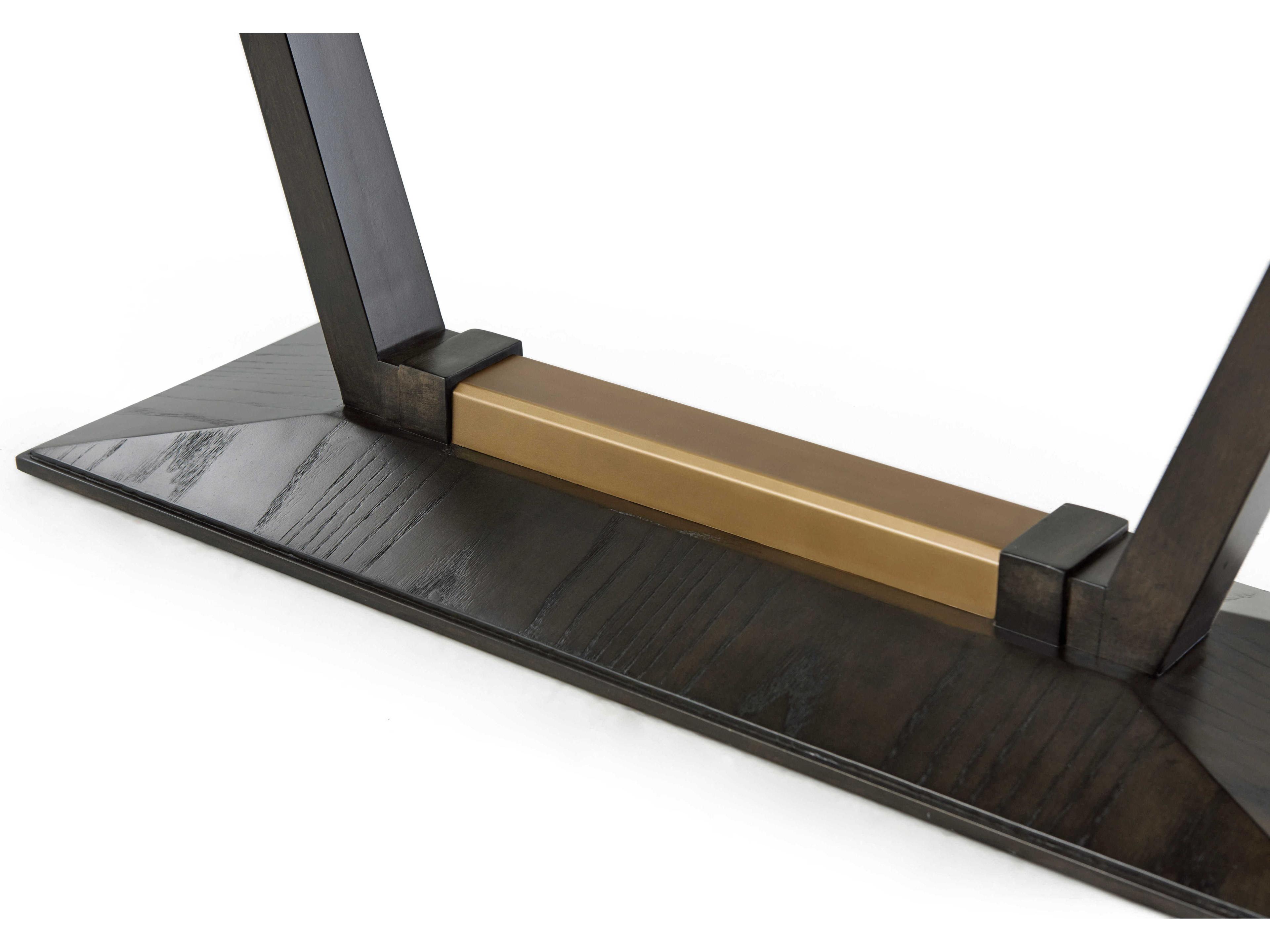 Theodore Alexander Rectangular Wood Ardoise Console Table