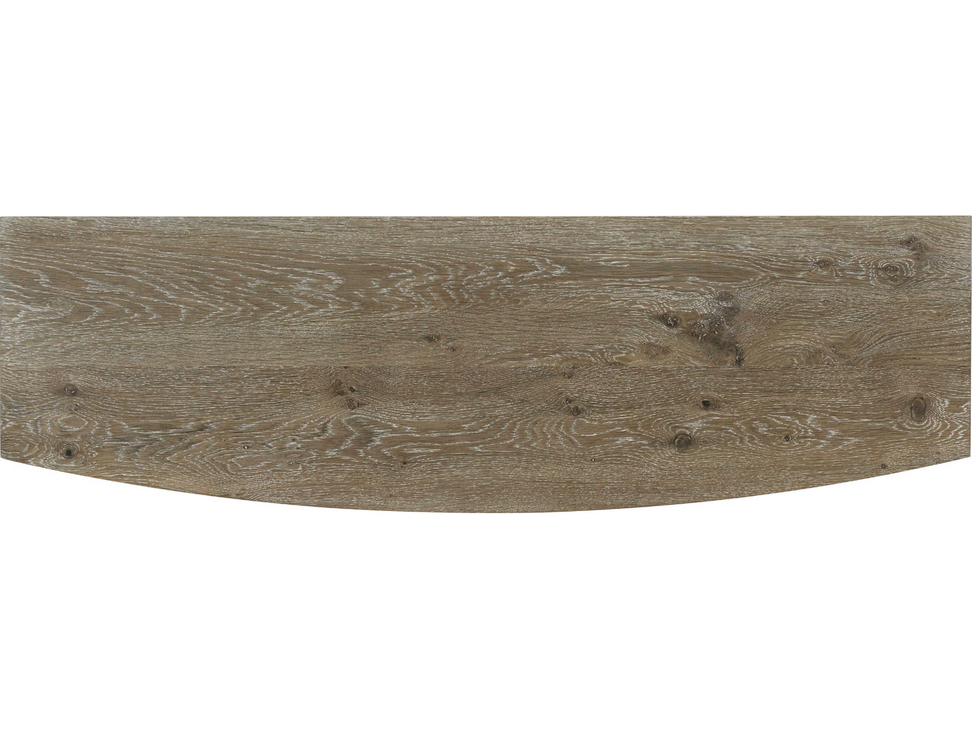 Theodore Alexander Cloudy Bay Ashley Grey Brown Oak Wood Accent Chest