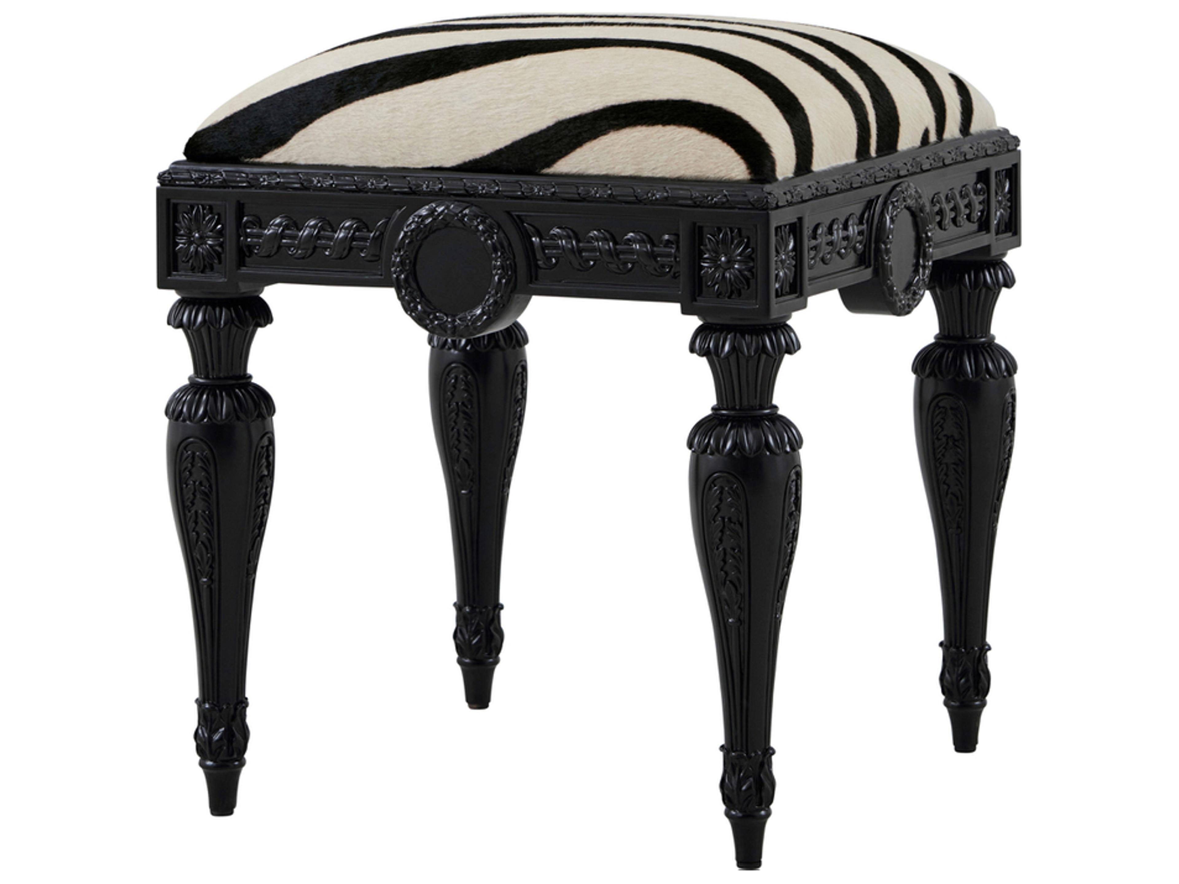 Spencer London Fur Table Stool