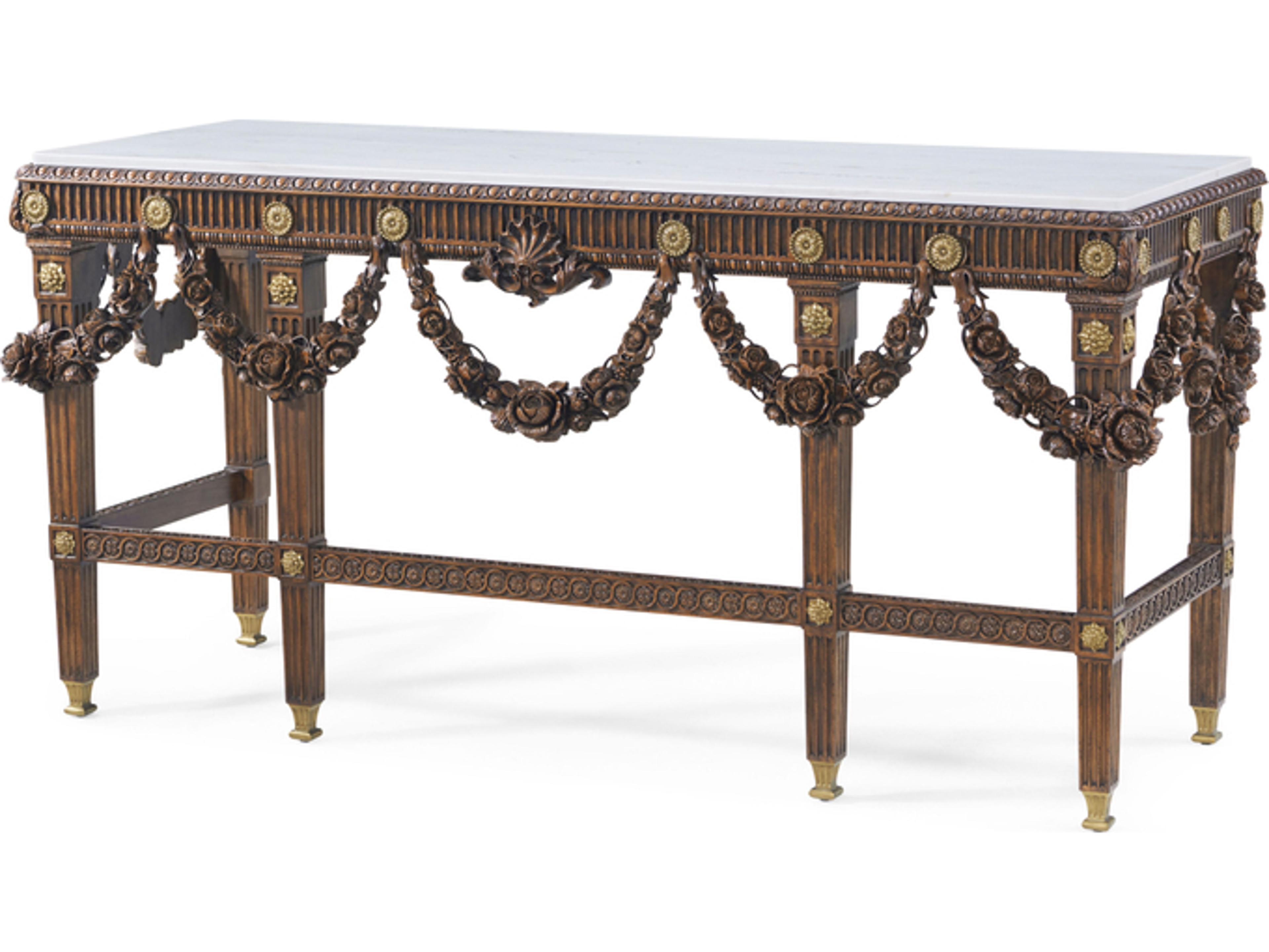 Althorp Living History Rectangular Marble Console Table