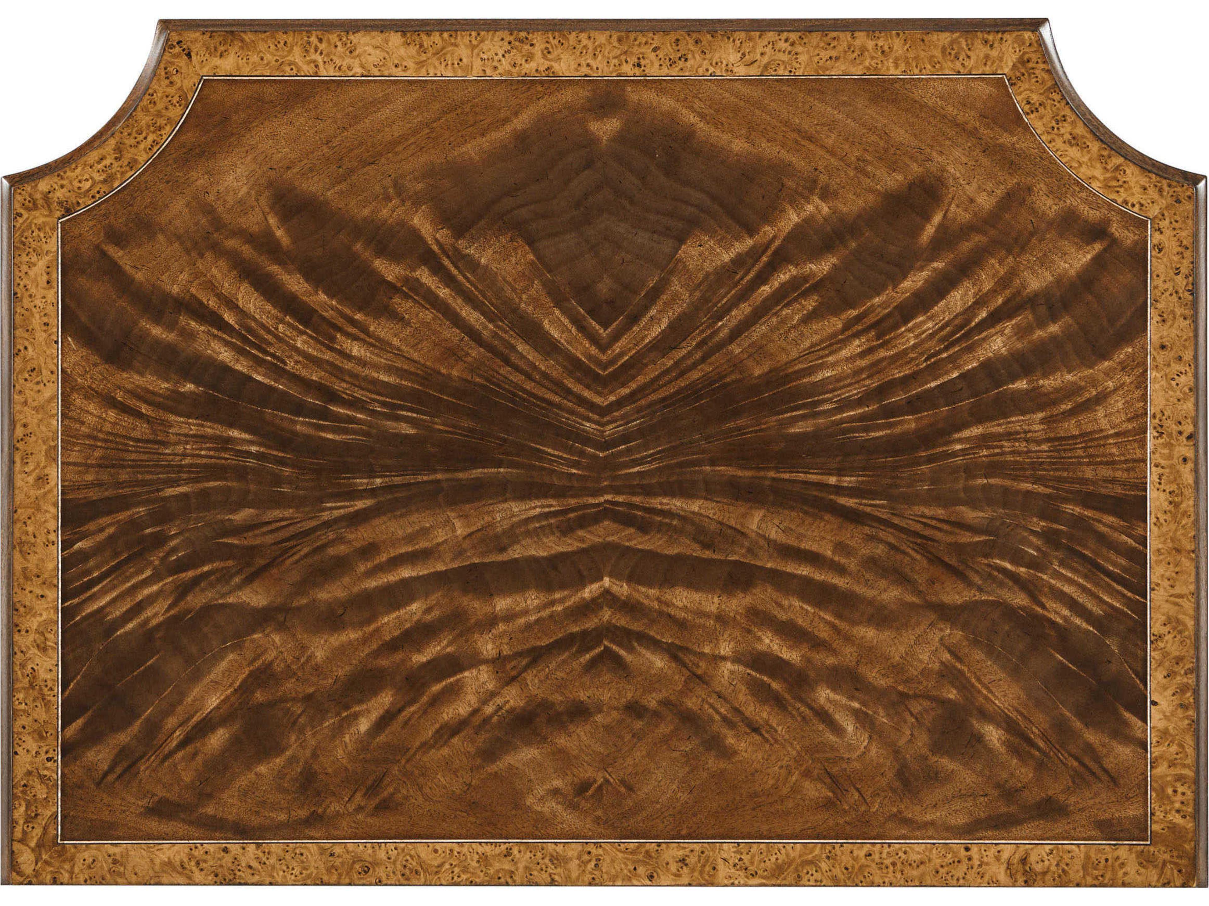 Theodore Alexander Sloane Rectangular Wood Morris Dark Sloane End Table