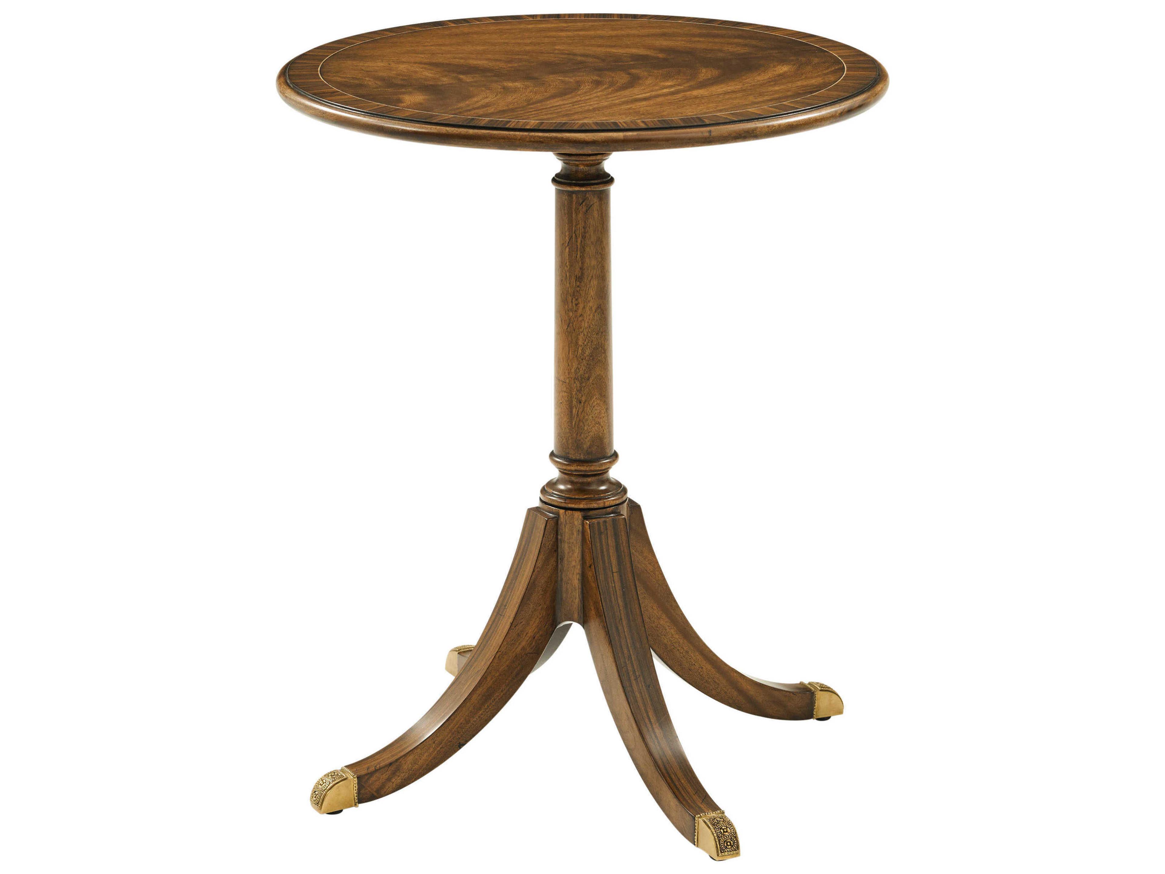 Sloane Round Wood Sc Cerejeira Sloane End Table