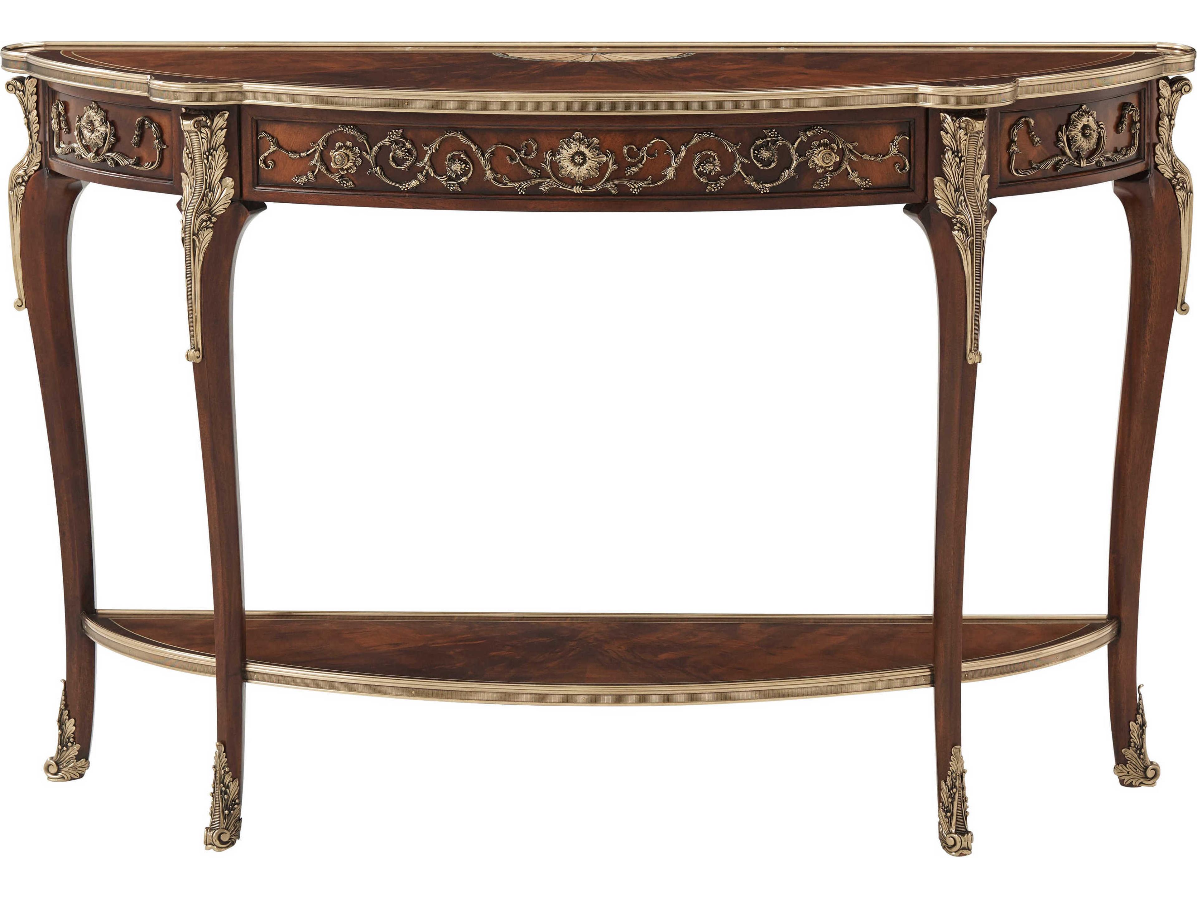 Theodore Alexander Stephen Church Wood Clean Ramsey Melina Console Table