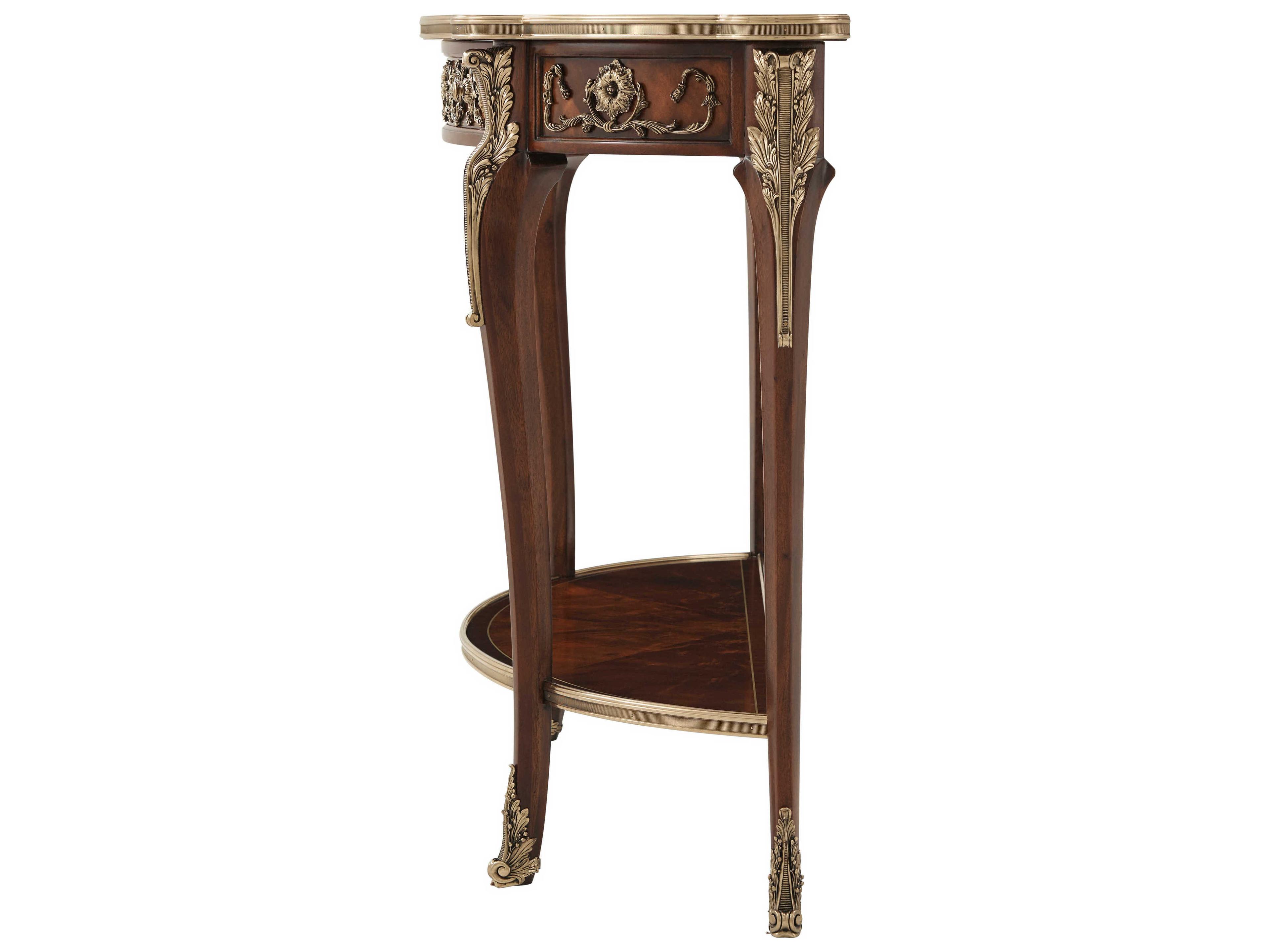 Theodore Alexander Stephen Church Wood Clean Ramsey Melina Console Table