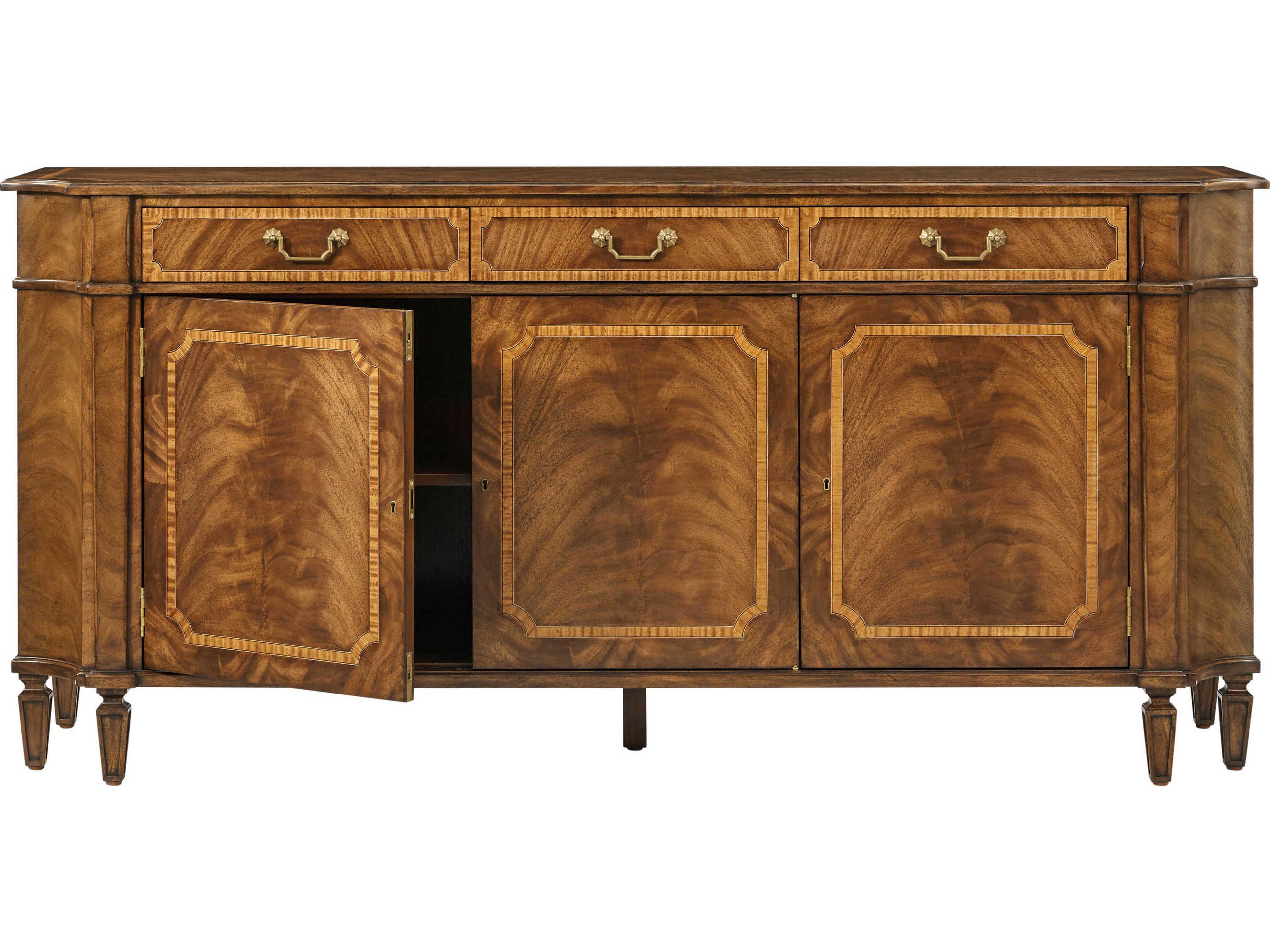 Theodore Alexander Sloane 78" Classic English Sloane Sideboard