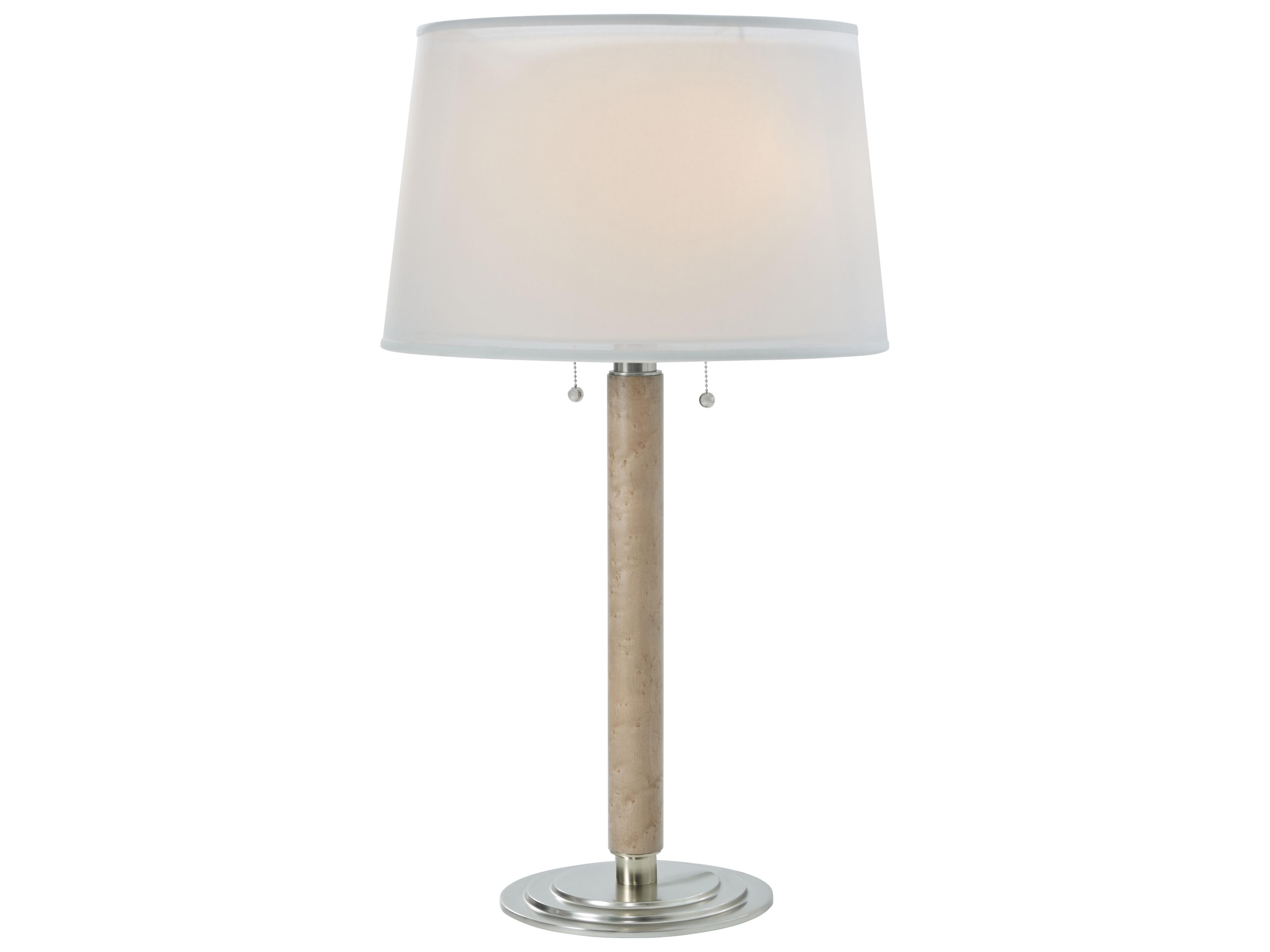Ta Illuminations Nickel Table Lamp