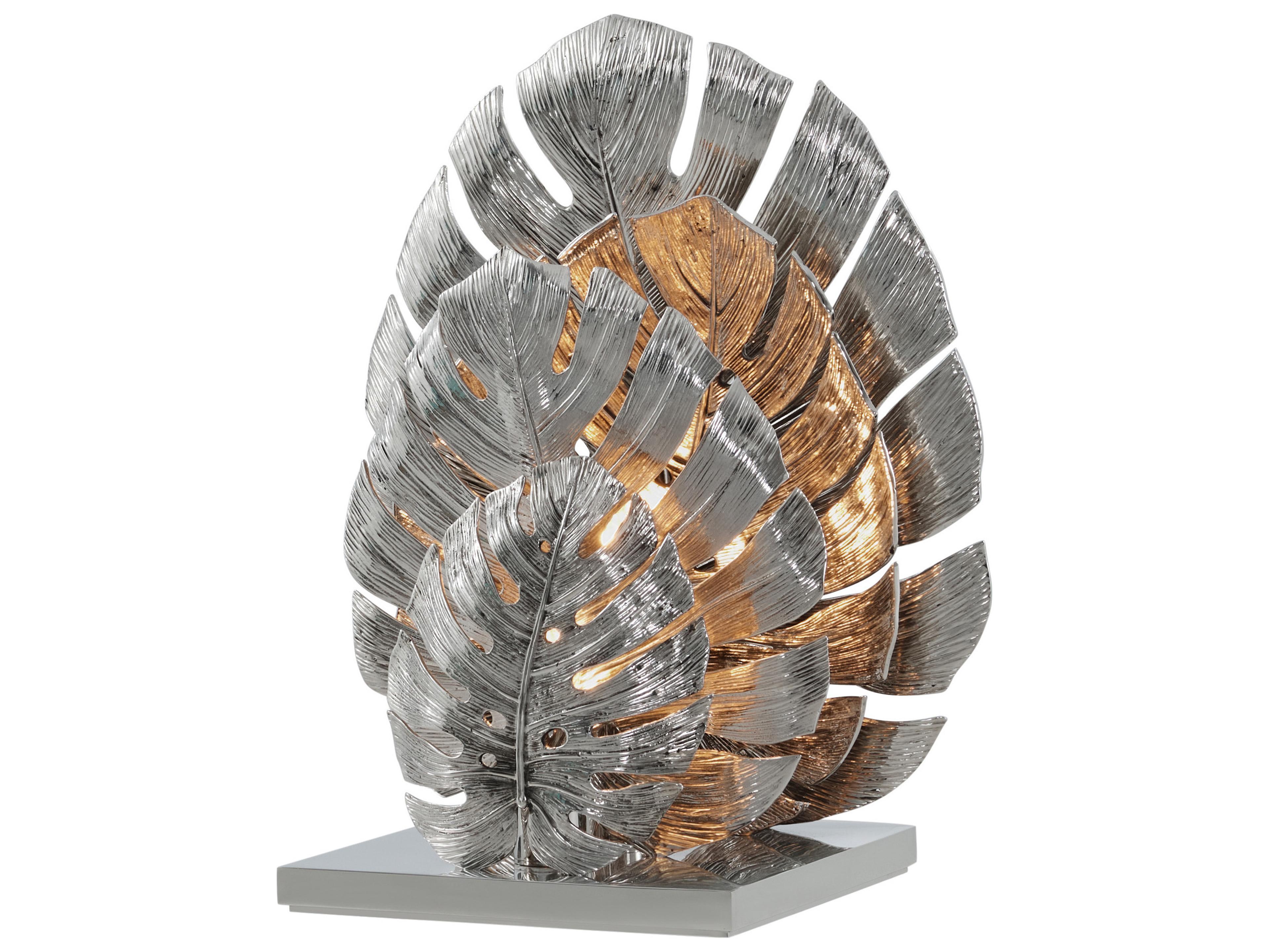 Ta Illuminations Silver Table Lamp