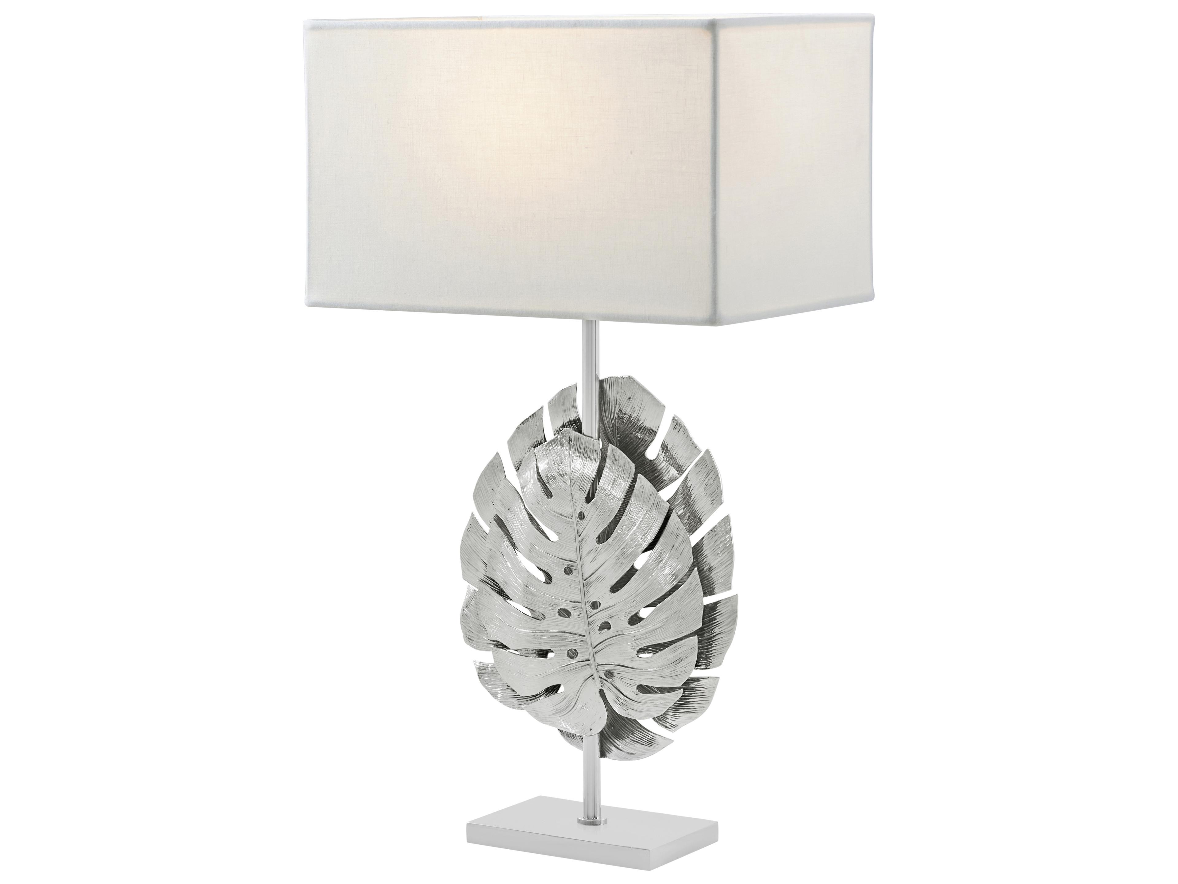 Ta Illuminations Silver Table Lamp