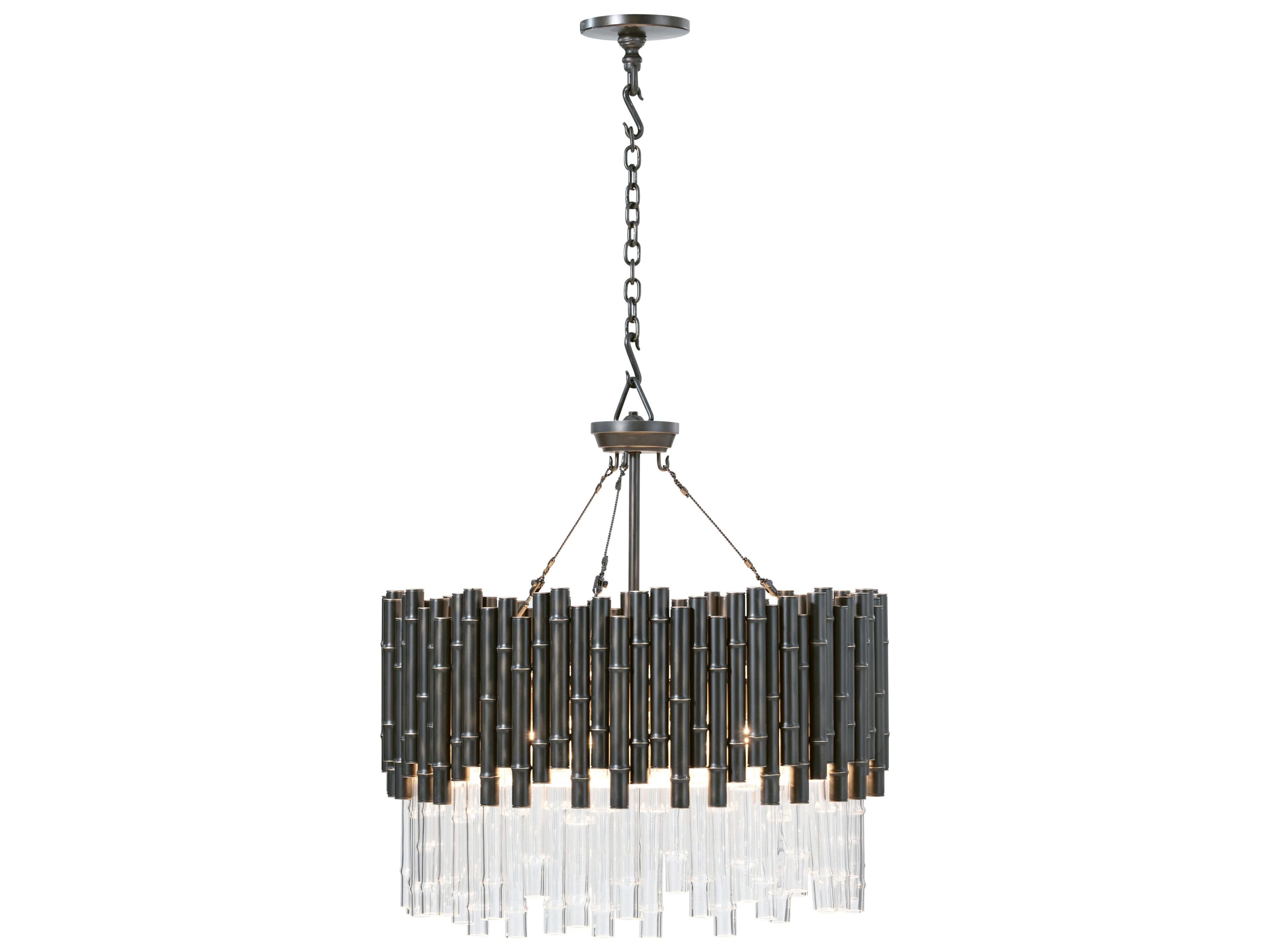 Ta Illuminations Gunmetal Drum Chandelier