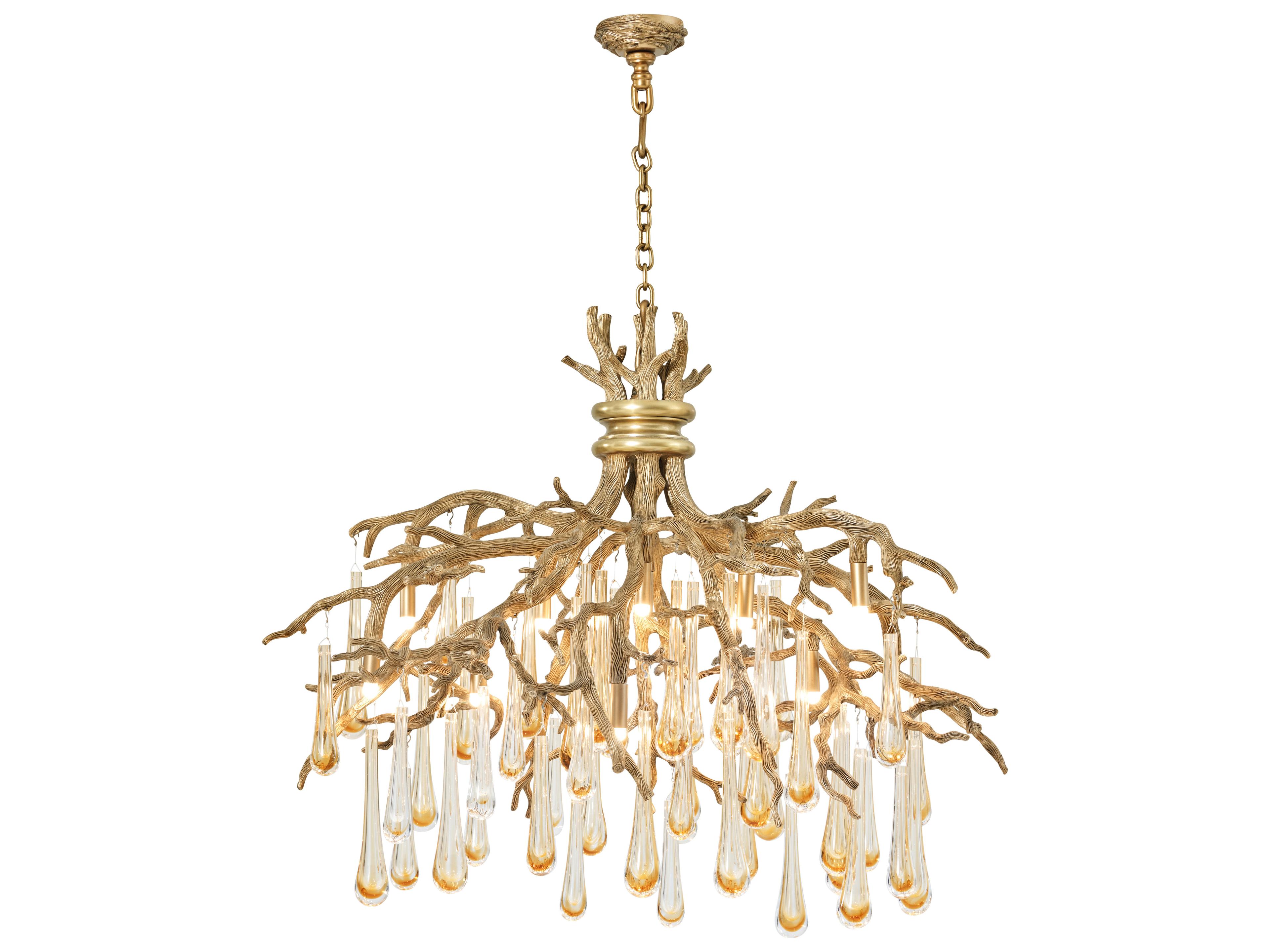 Ta Illuminations Gold Candelabra Chandelier