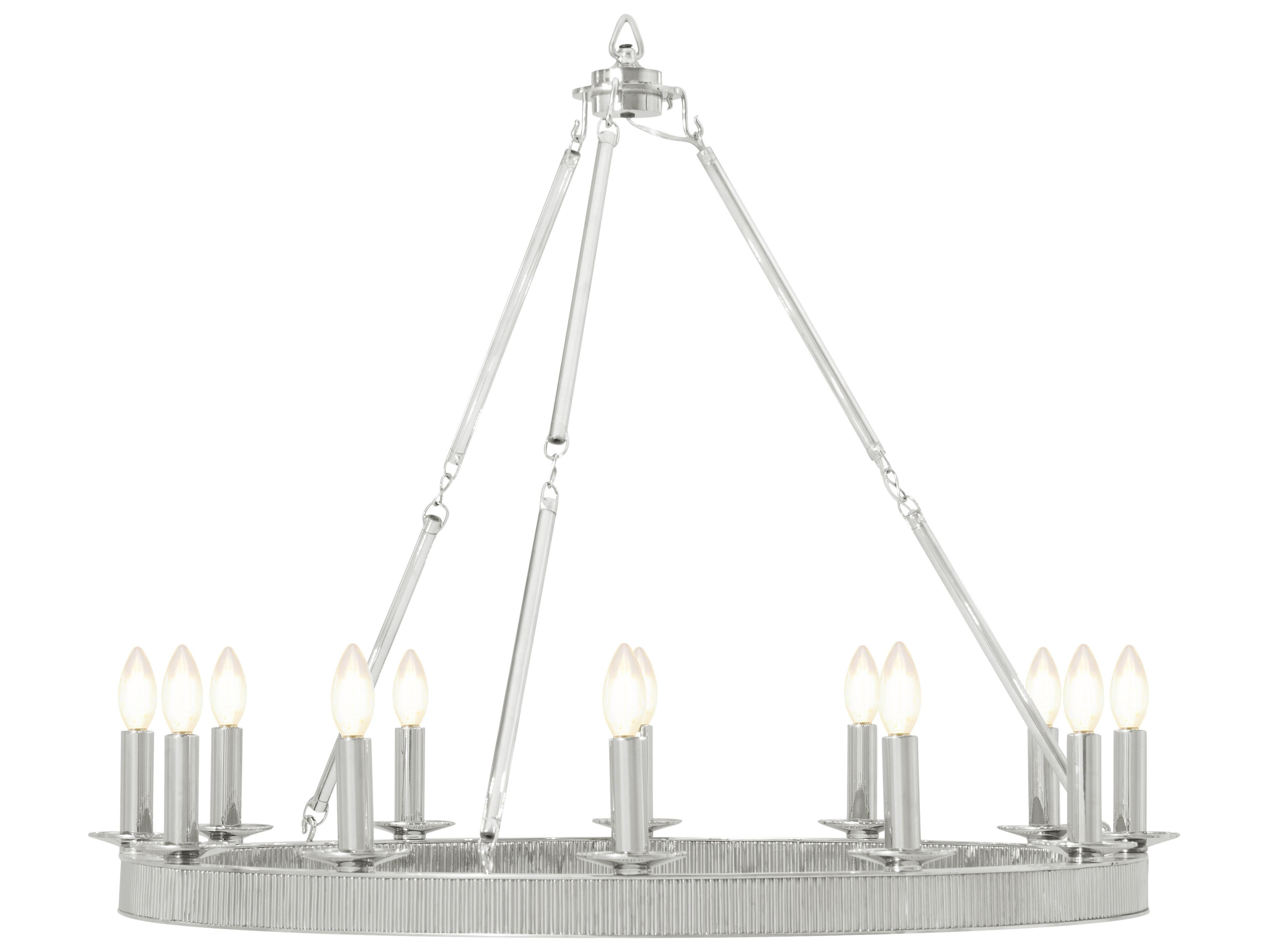 Ta Illuminations Chrome Linear Chandelier