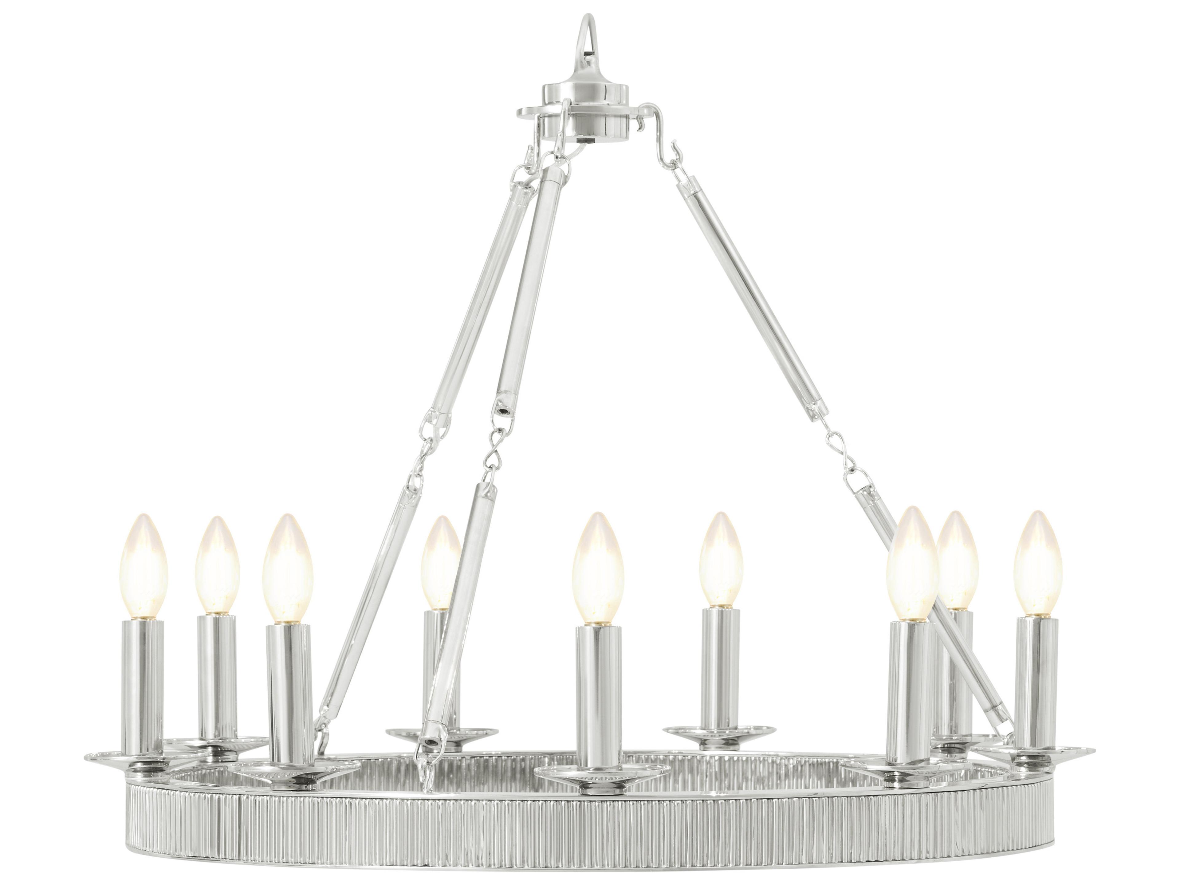 Ta Illuminations Chrome Linear Chandelier