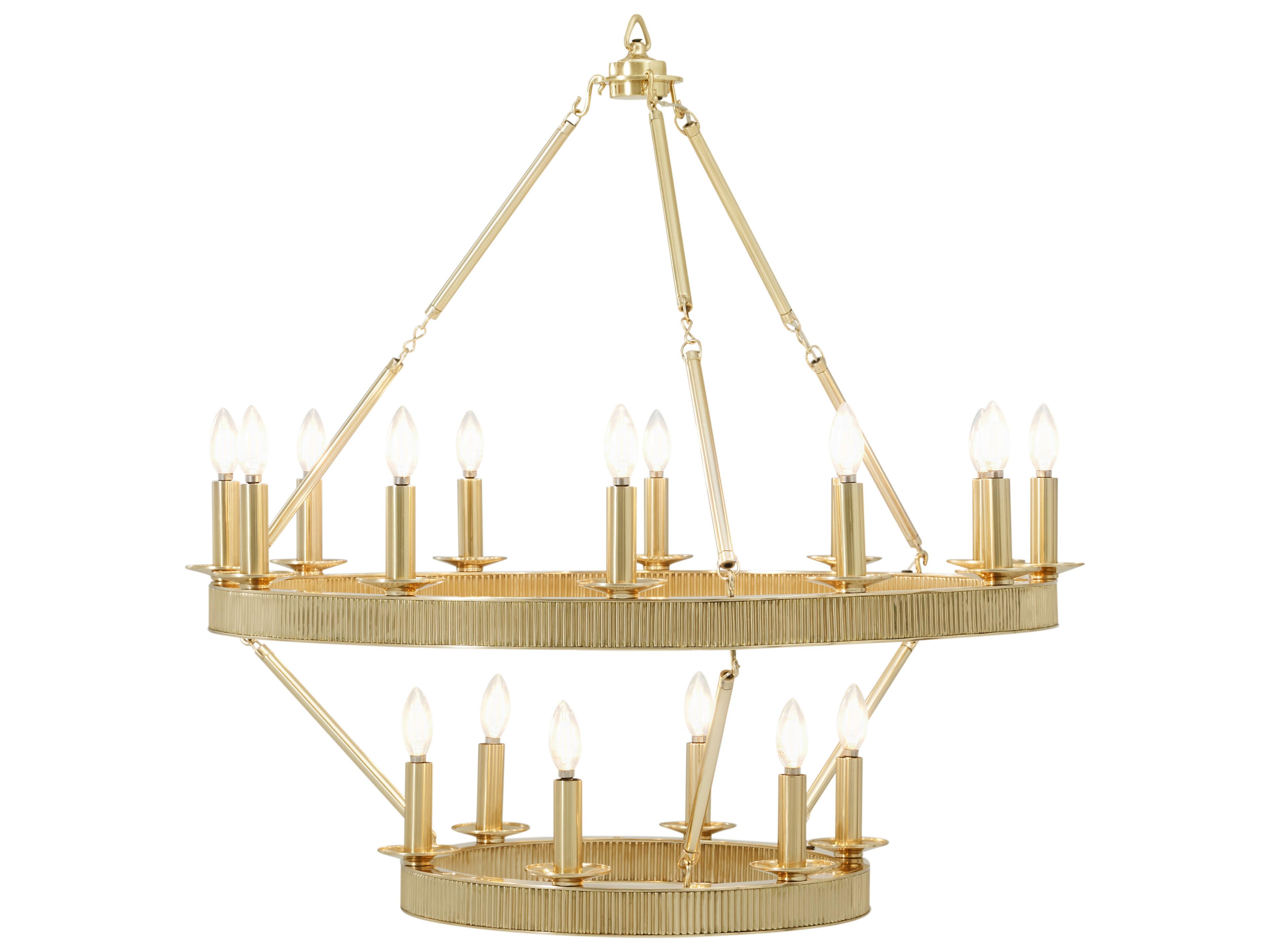 Ta Illuminations Gold Chandelier