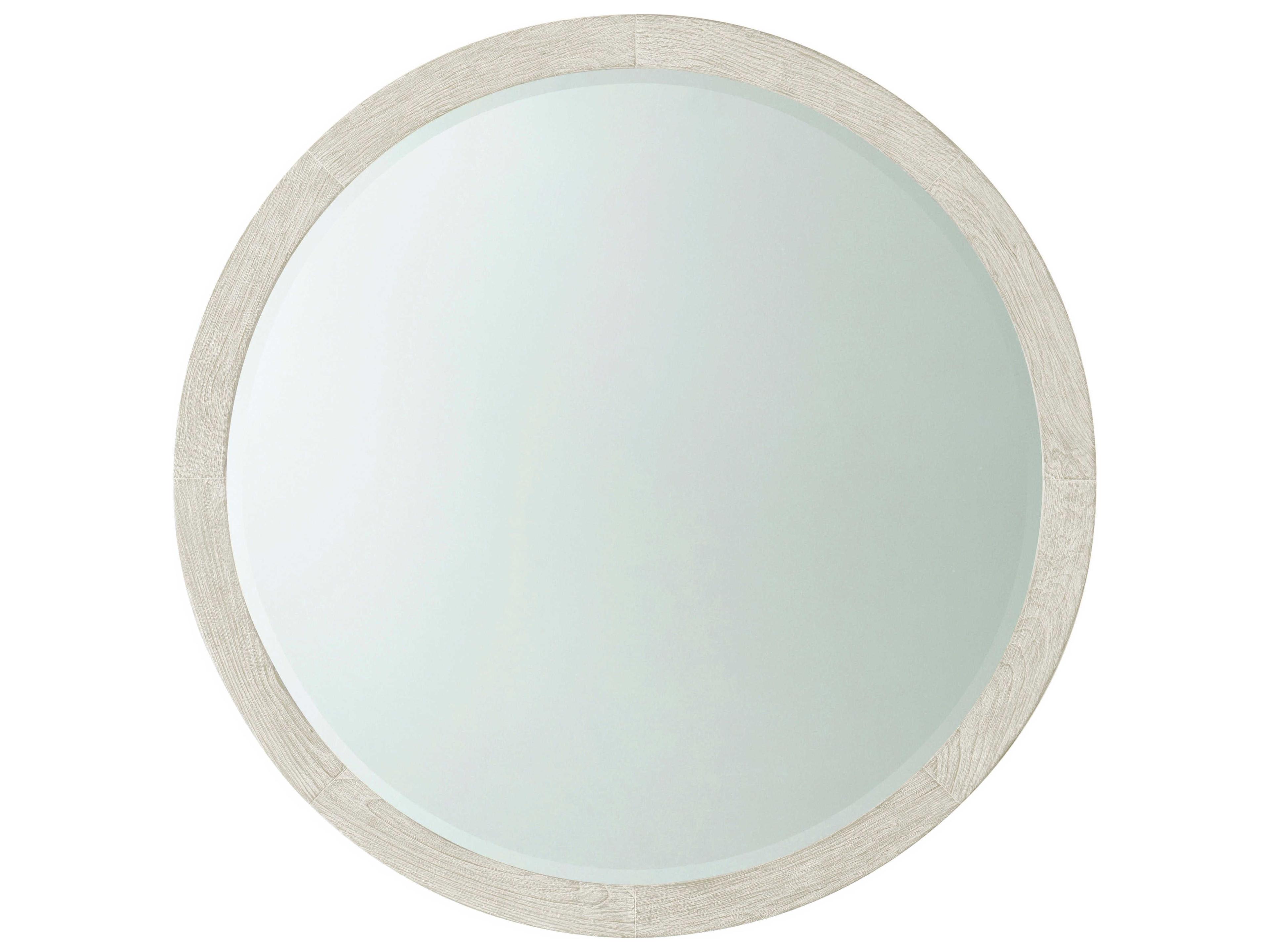 Breeze Round Sea Salt Wall Mirror