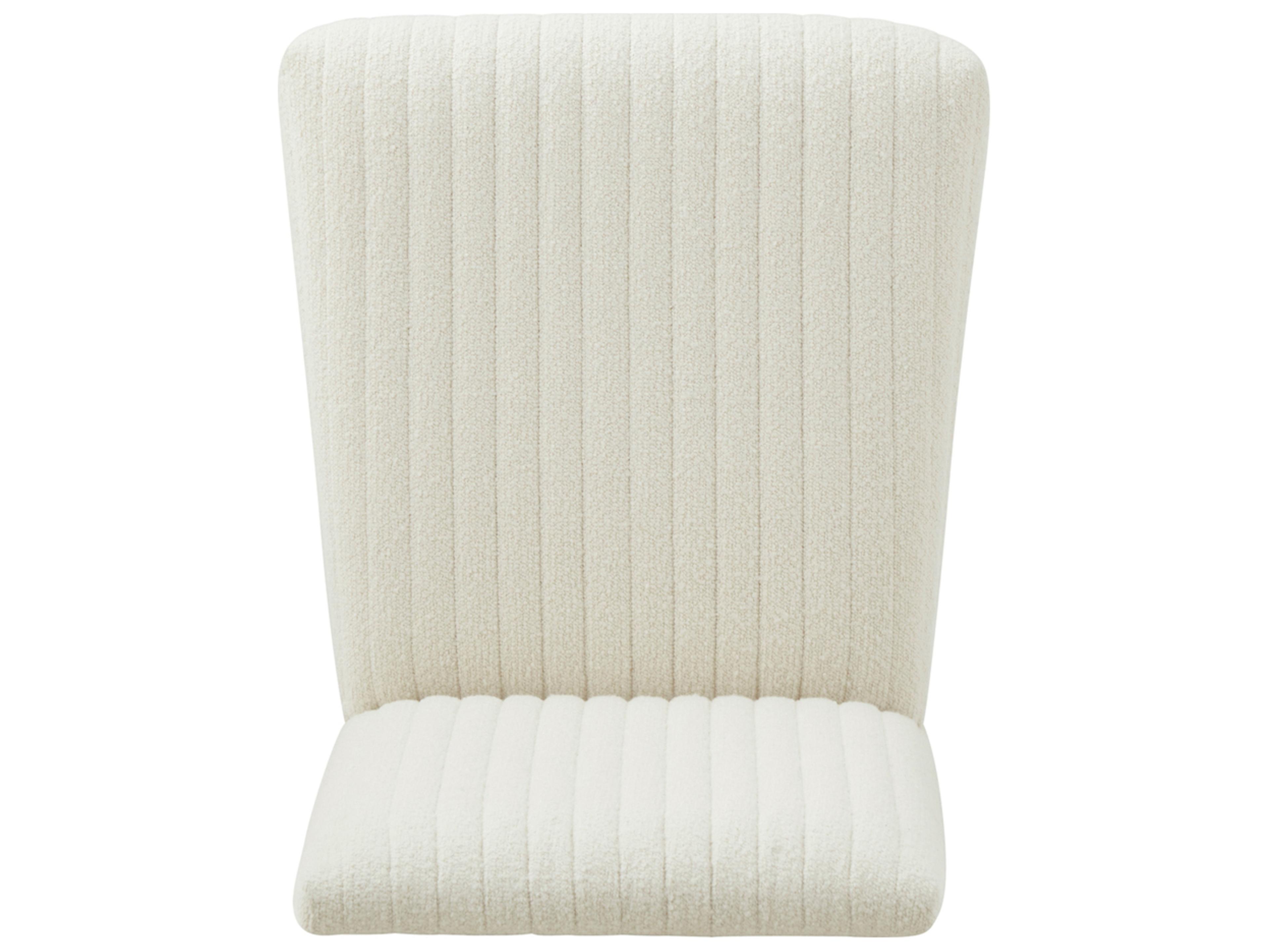 Theodore Alexander Horizon Natural Upholstered Armless Dining Chair