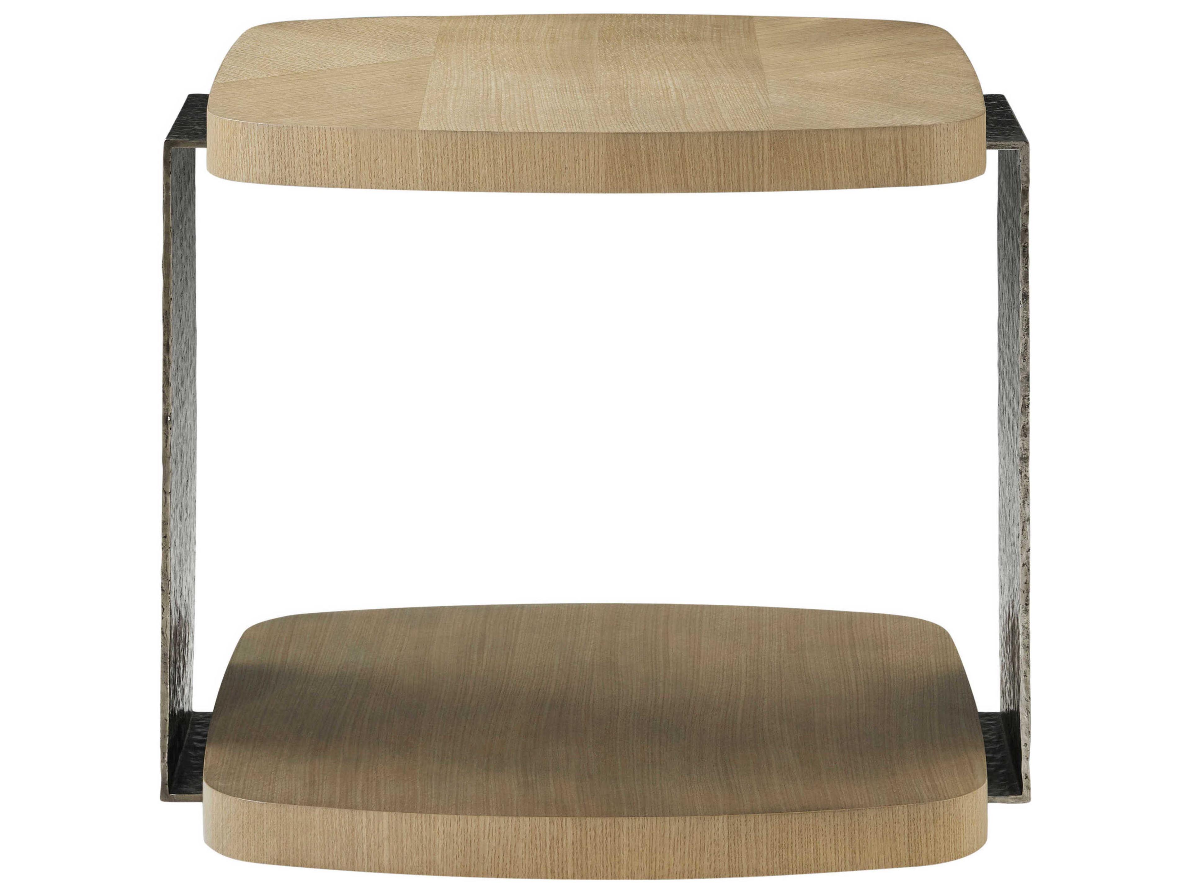 Theodore Alexander Essence Rectangular Wood Blonde End Table