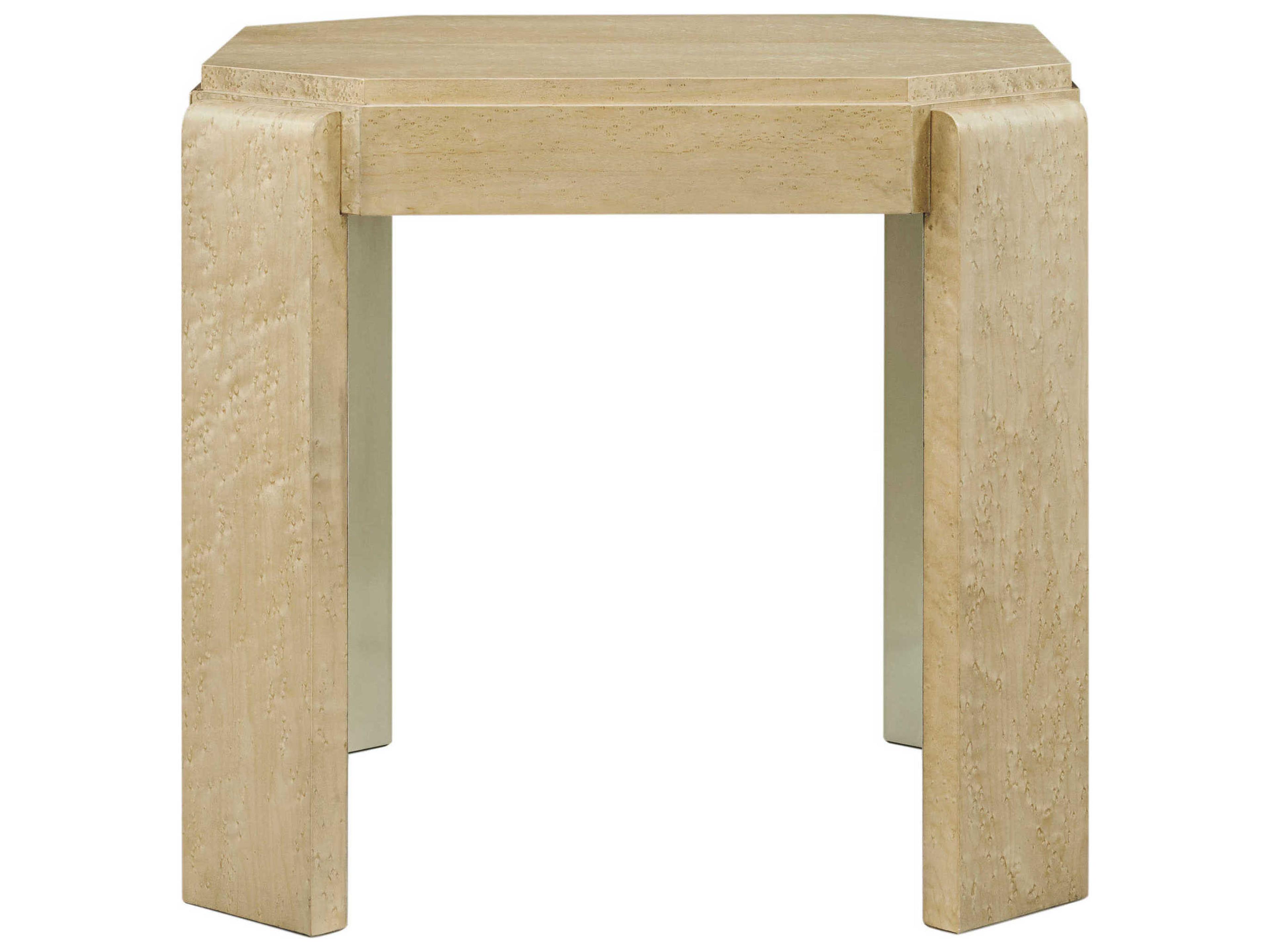 Theodore Alexander Origins Octagon Wood Sesame End Table