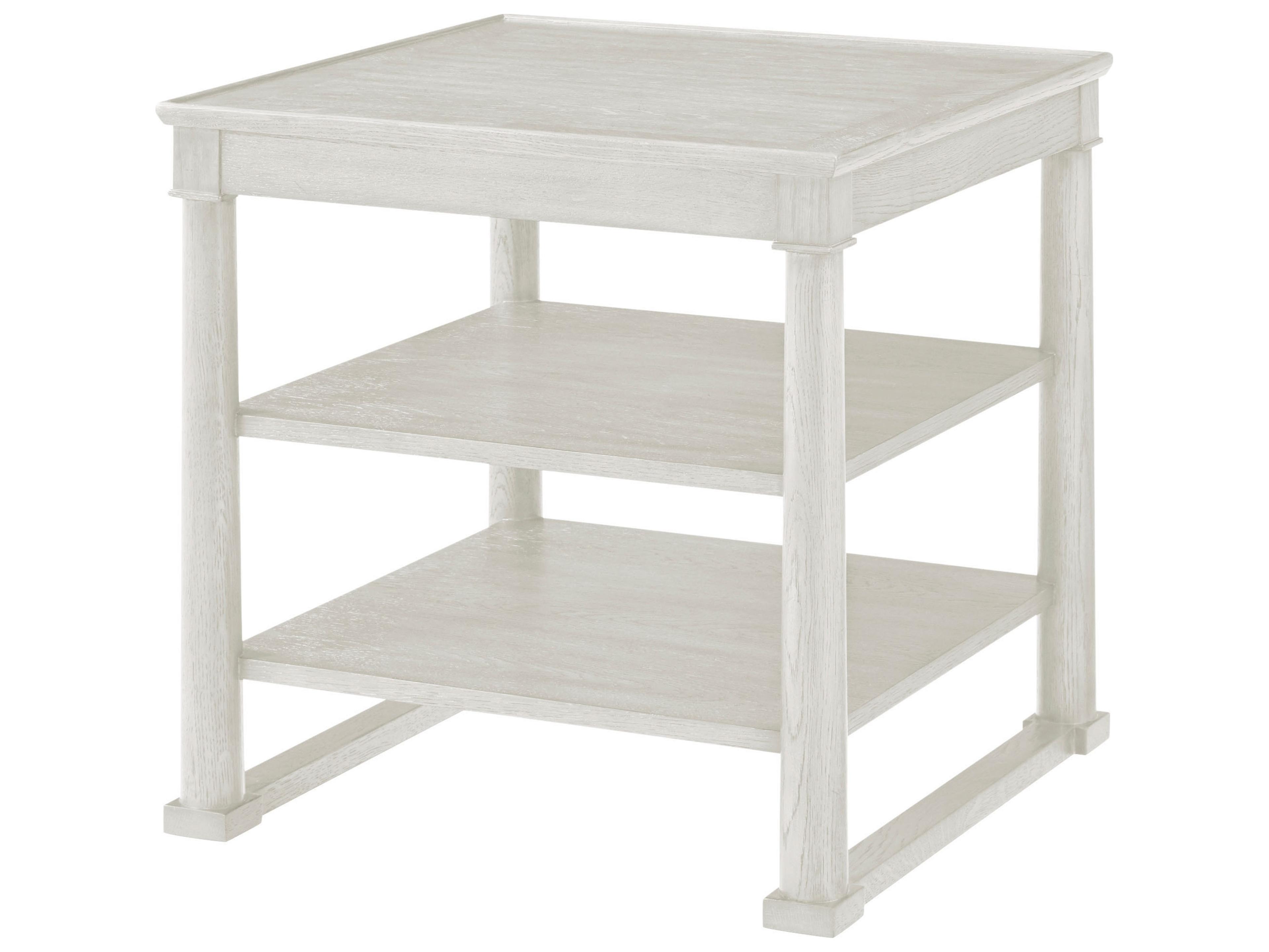 Surrey Square Wood End Table